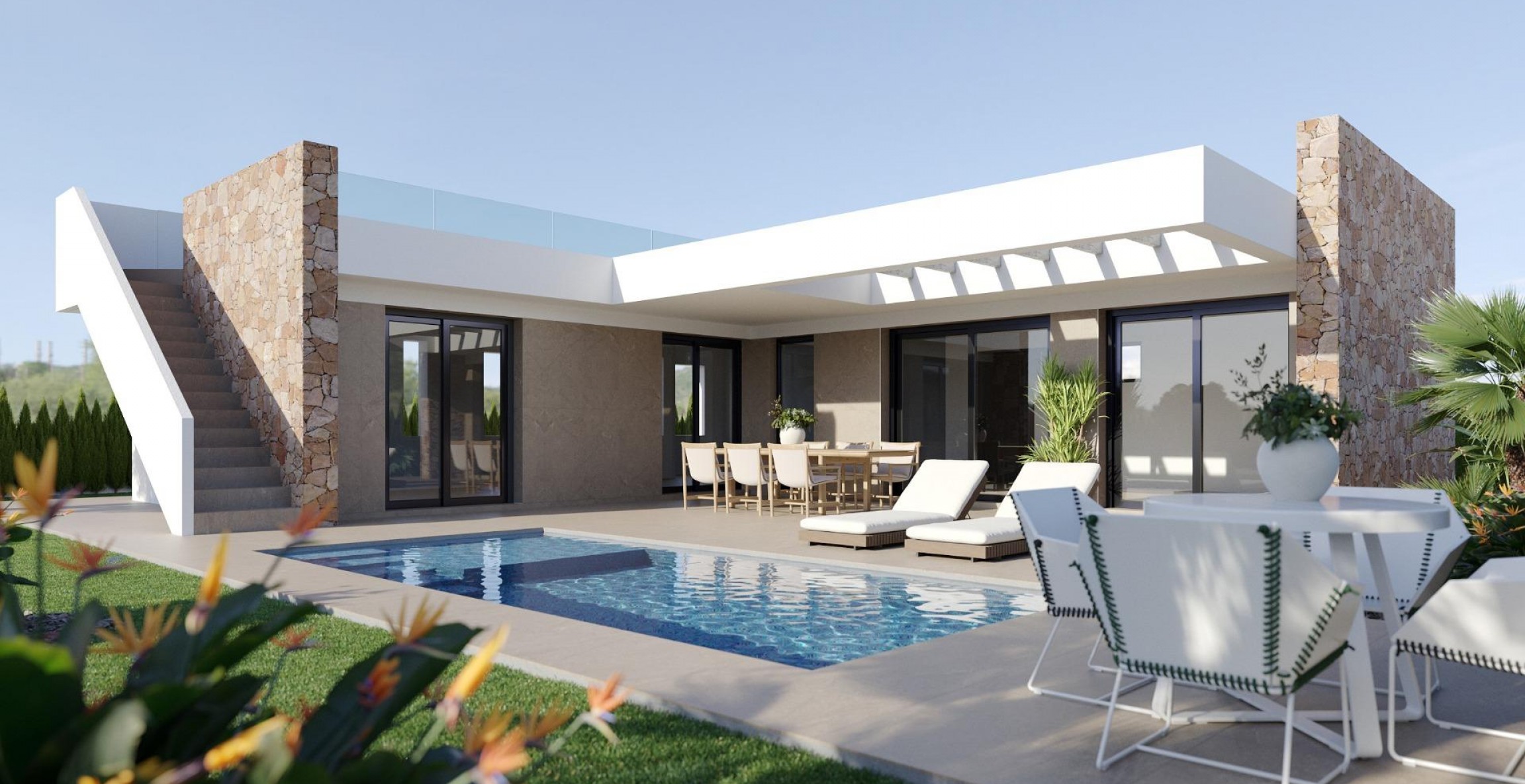 New Build - Villa - Fuente Álamo - Hacienda del Alamo