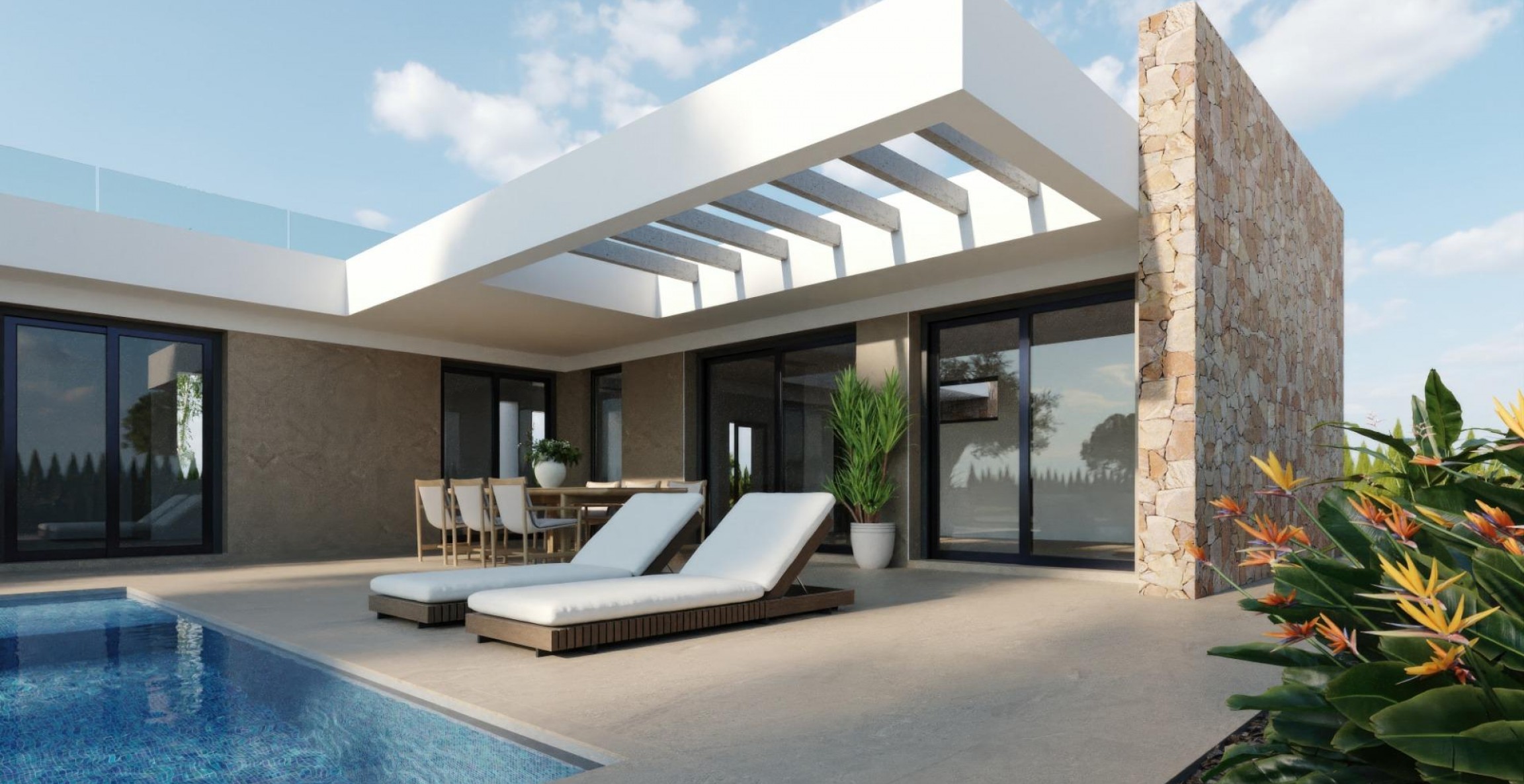 New Build - Villa - Fuente Álamo - Hacienda del Alamo