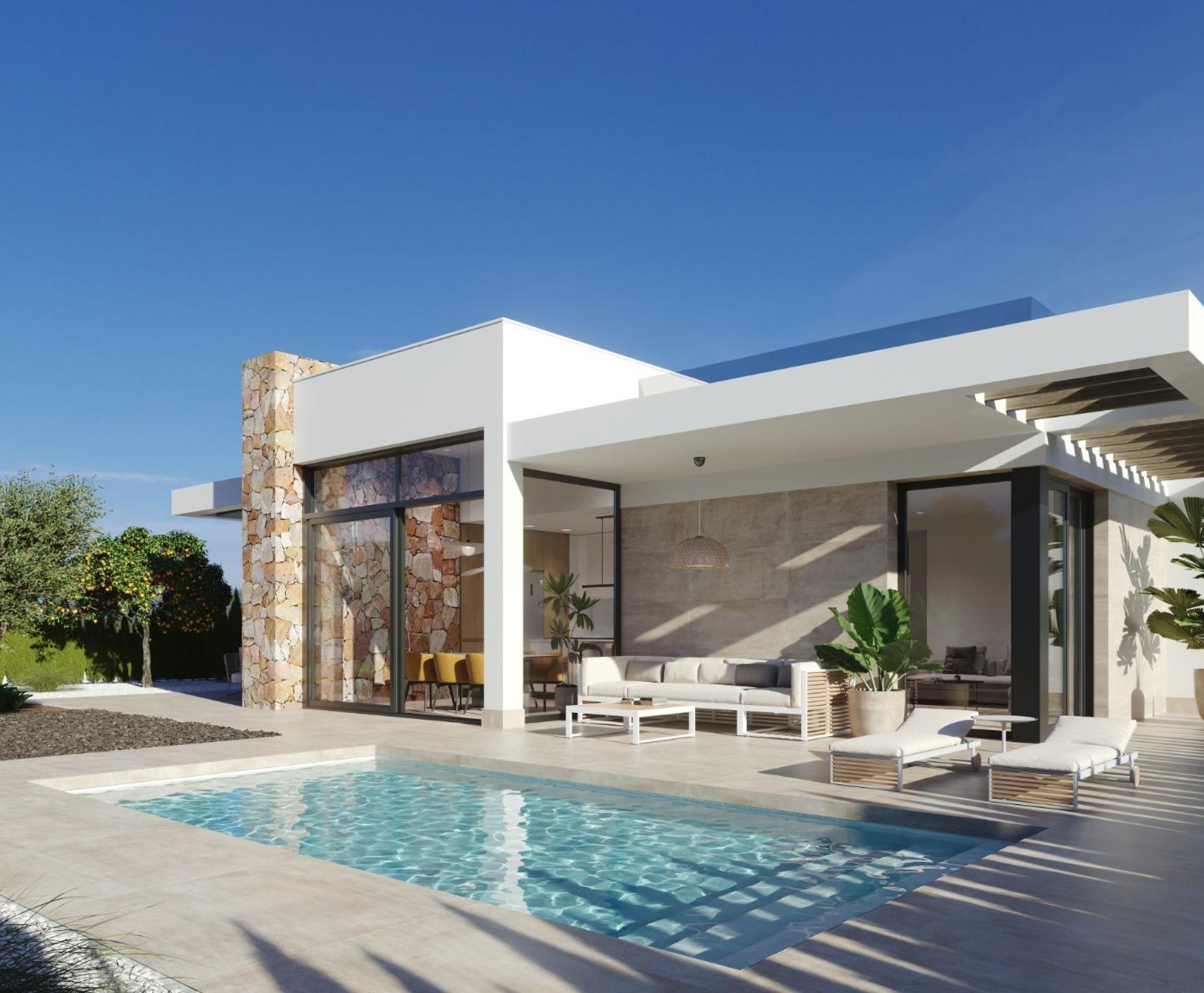 New Build - Villa - Fuente Álamo - Hacienda del Alamo