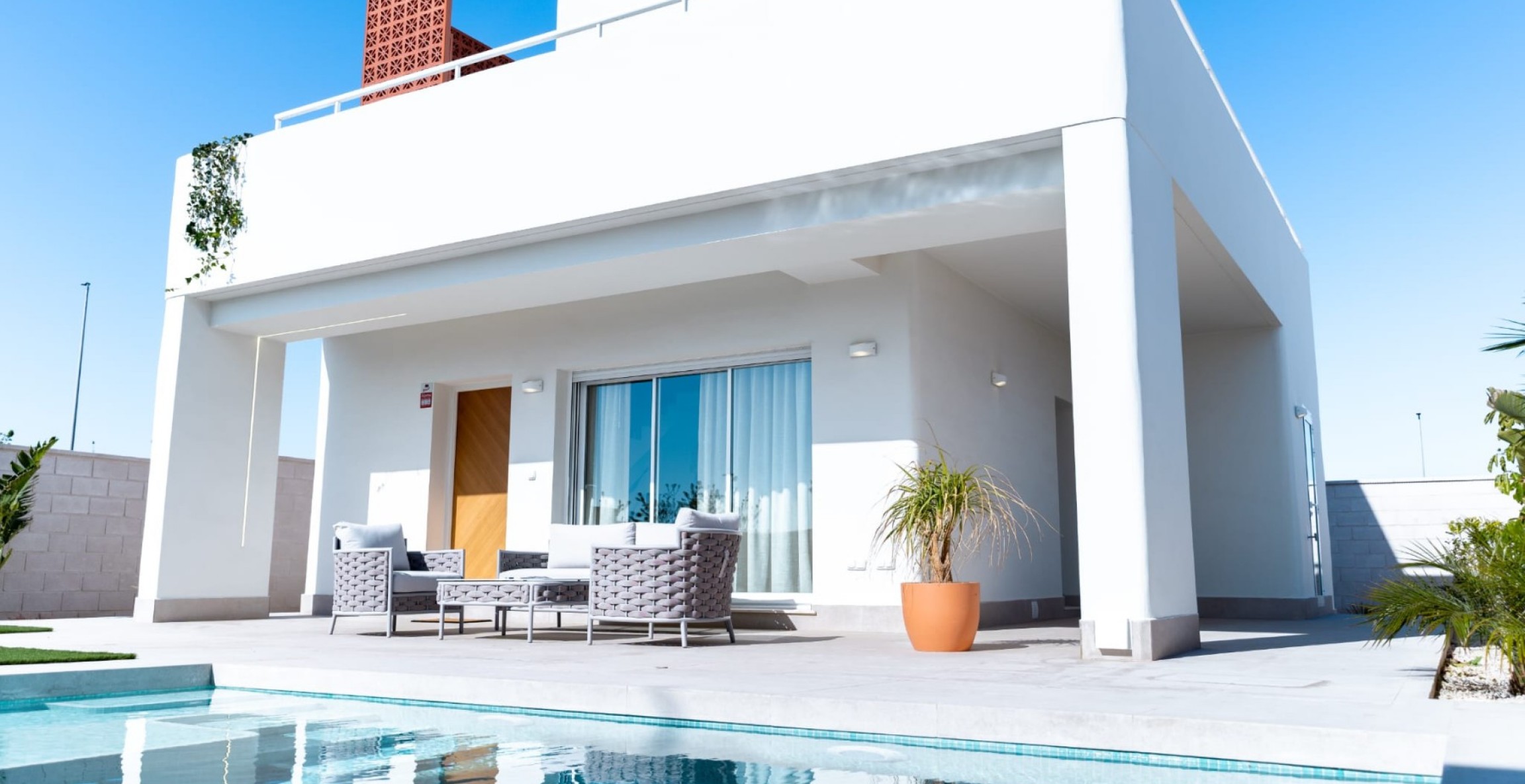 New Build - Villa - Pilar de la Horadada - Polideportivo