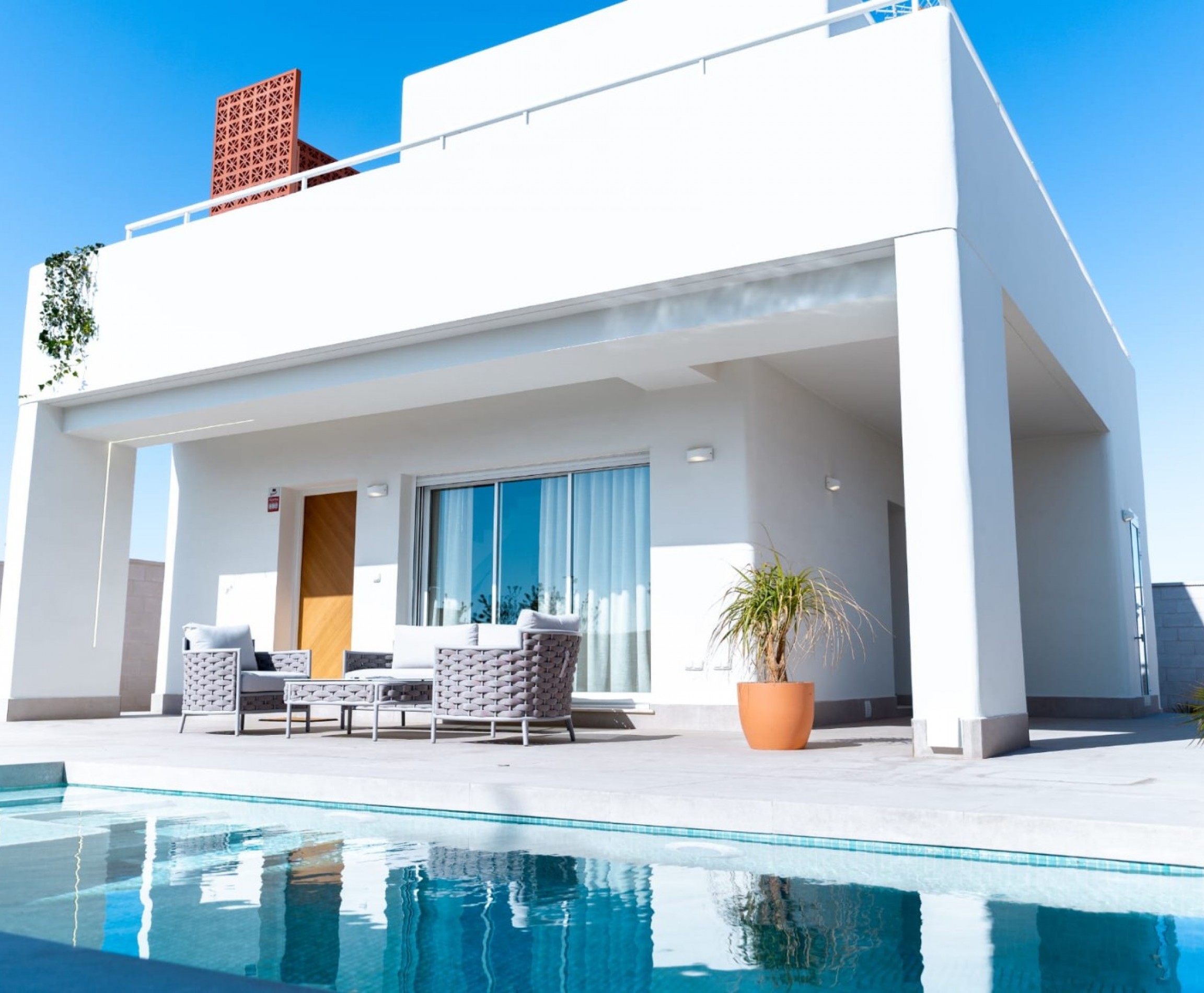 New Build - Villa - Pilar de la Horadada - Polideportivo