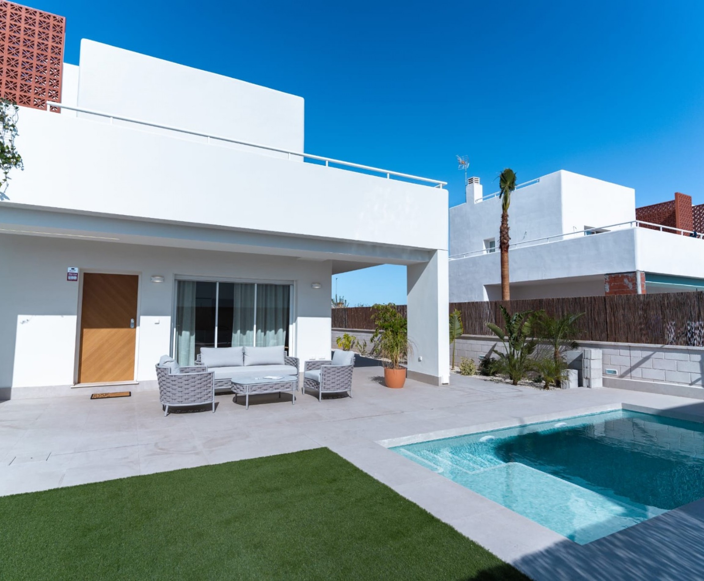 New Build - Villa - Pilar de la Horadada - Polideportivo