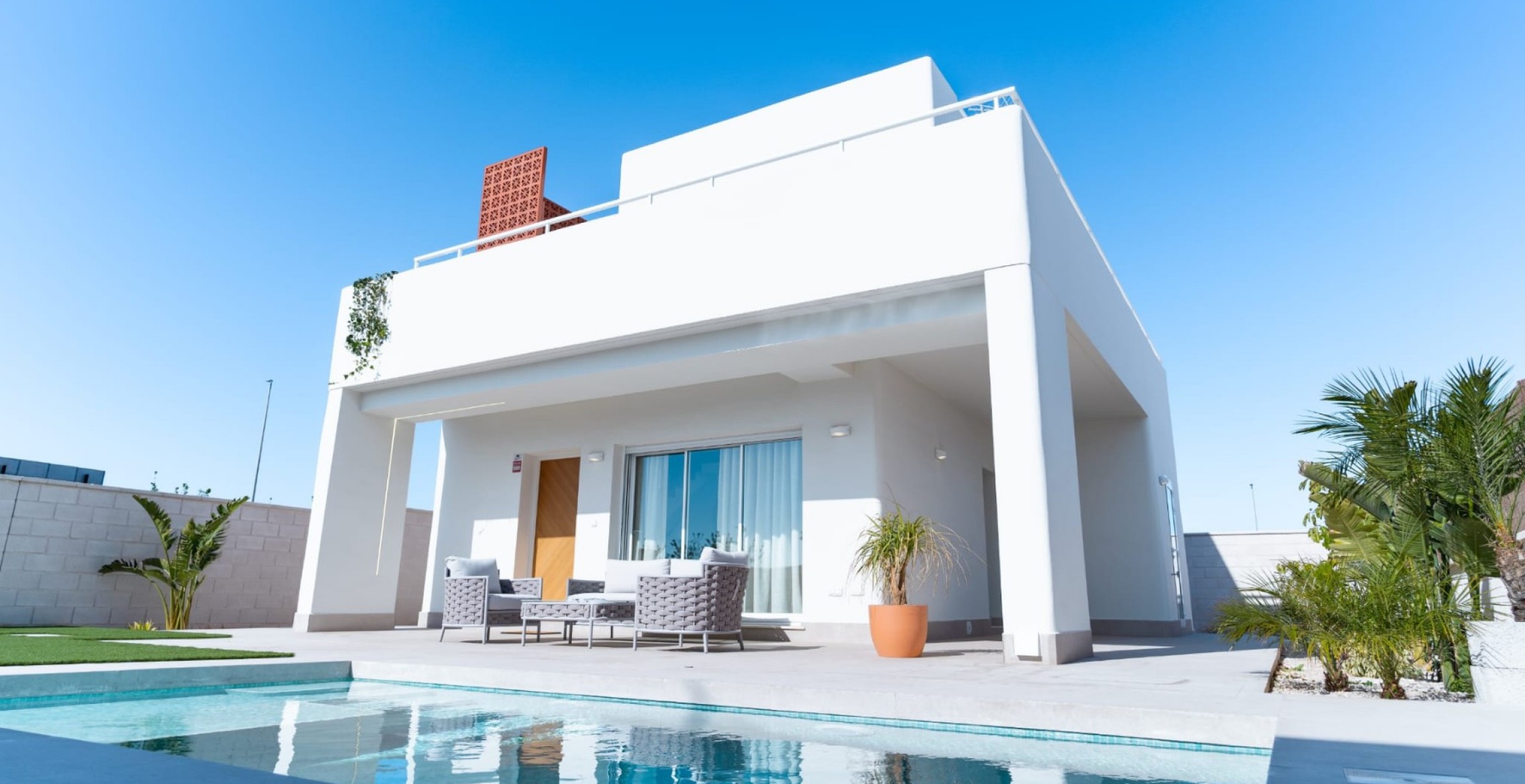 New Build - Villa - Pilar de la Horadada - Polideportivo