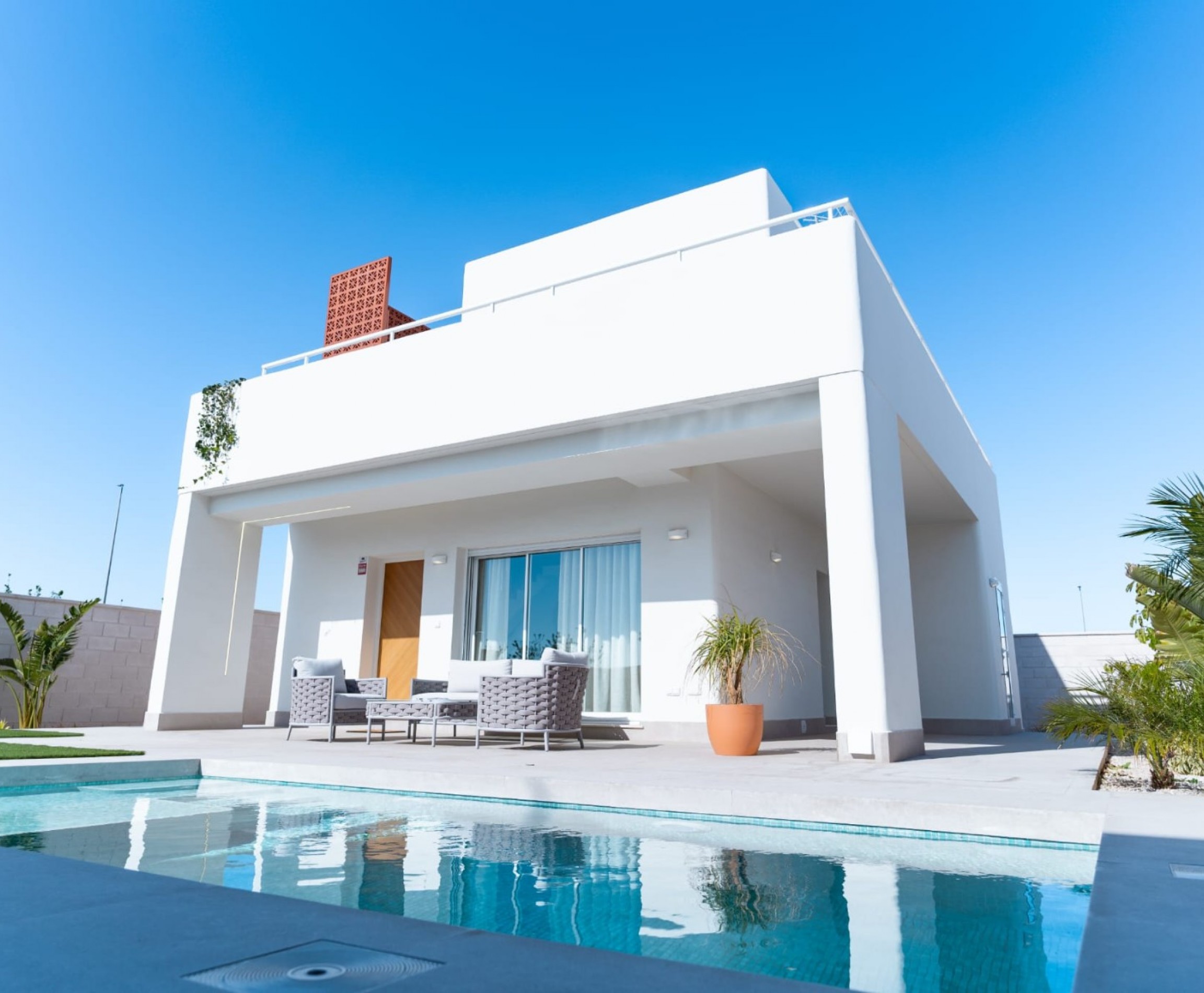 New Build - Villa - Pilar de la Horadada - Polideportivo