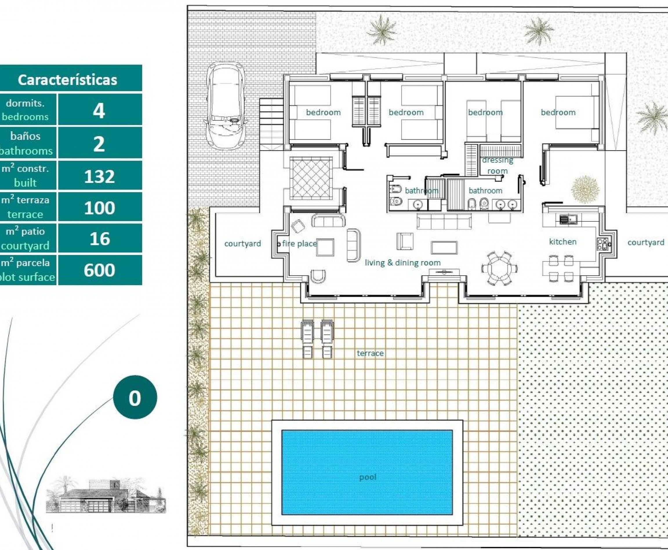 New Build - Villa - Sucina - Peraleja Golf