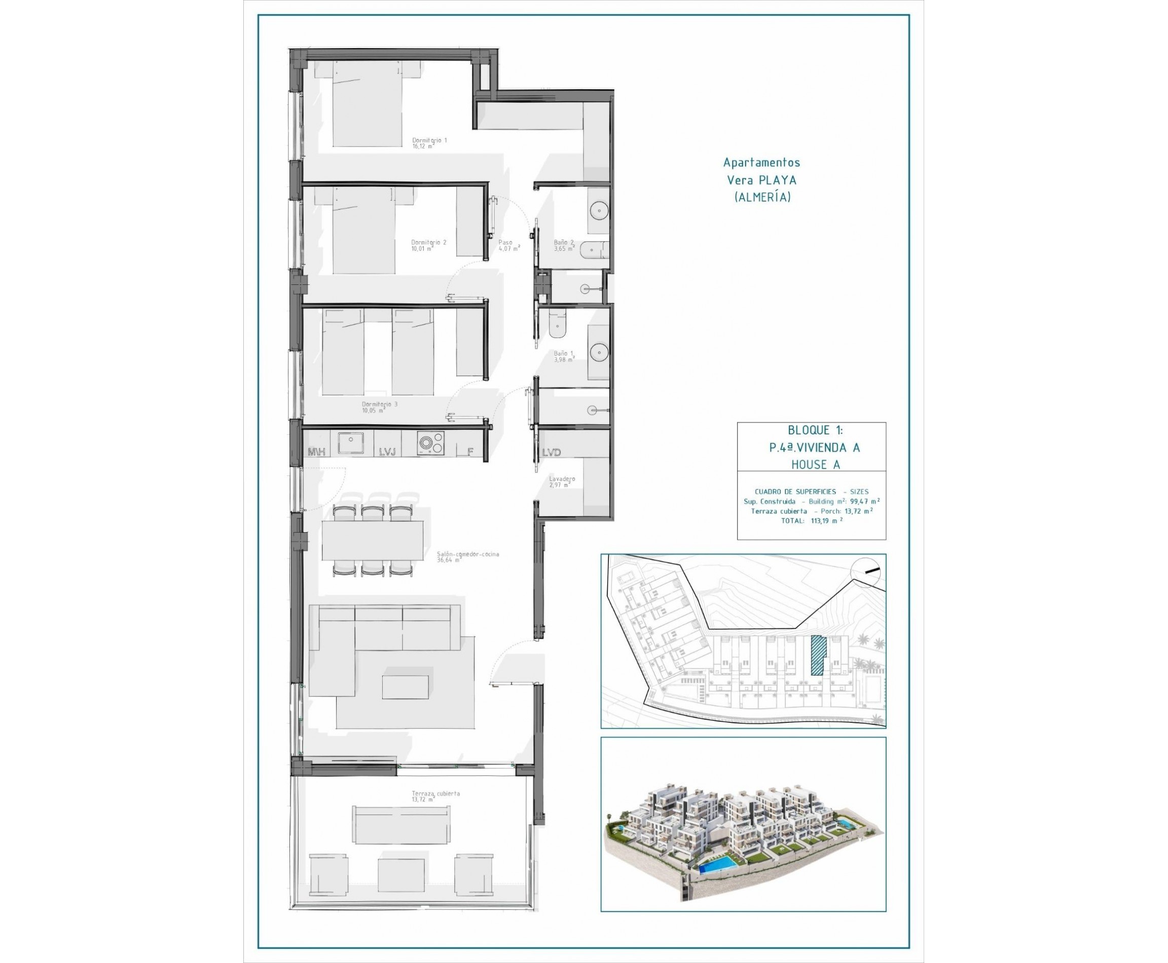New Build - Apartment - Vera - Pueblo Salinas