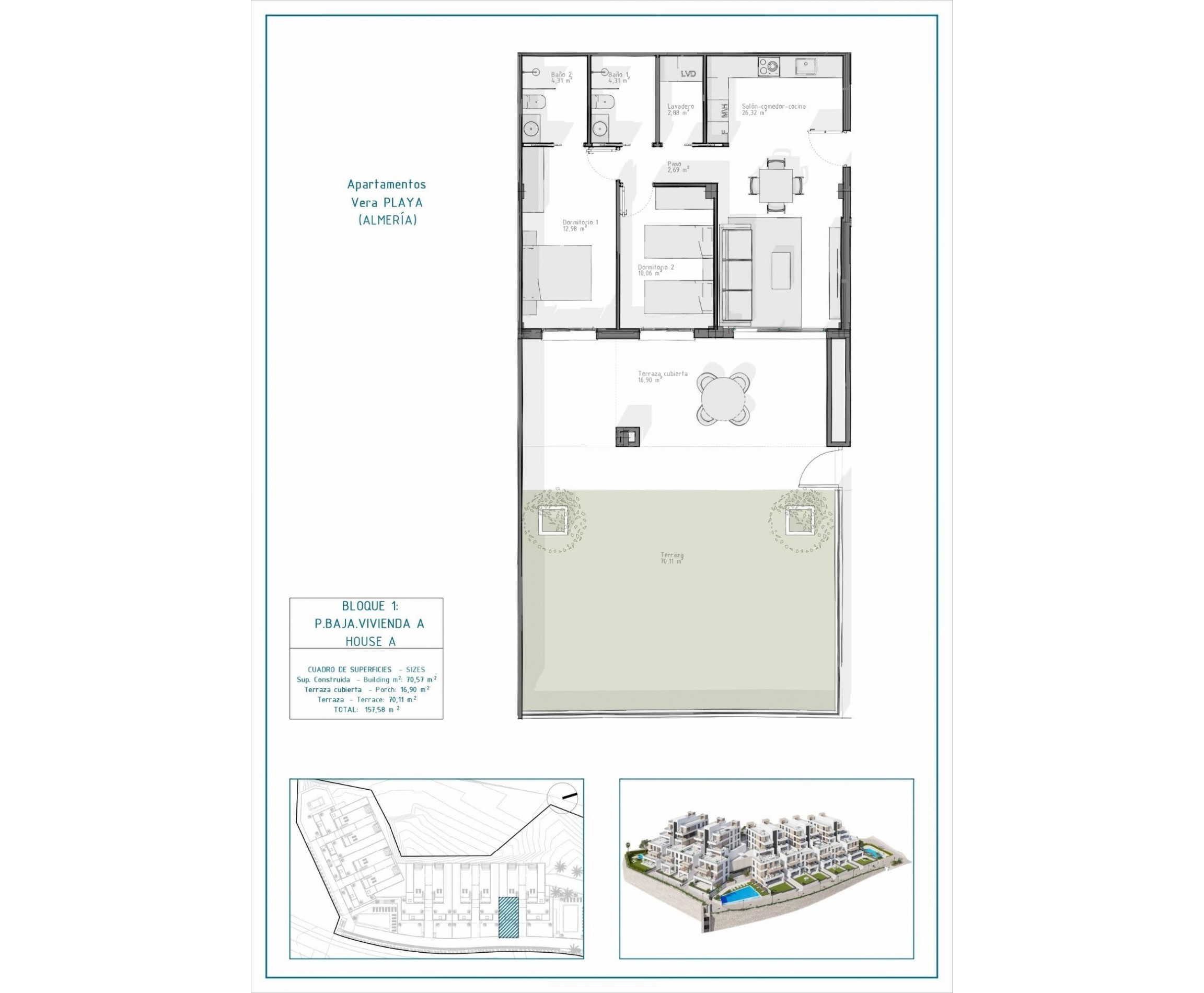 New Build - Apartment - Vera - Pueblo Salinas