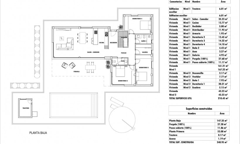 New Build - Villa - Aspe - Poligono 19