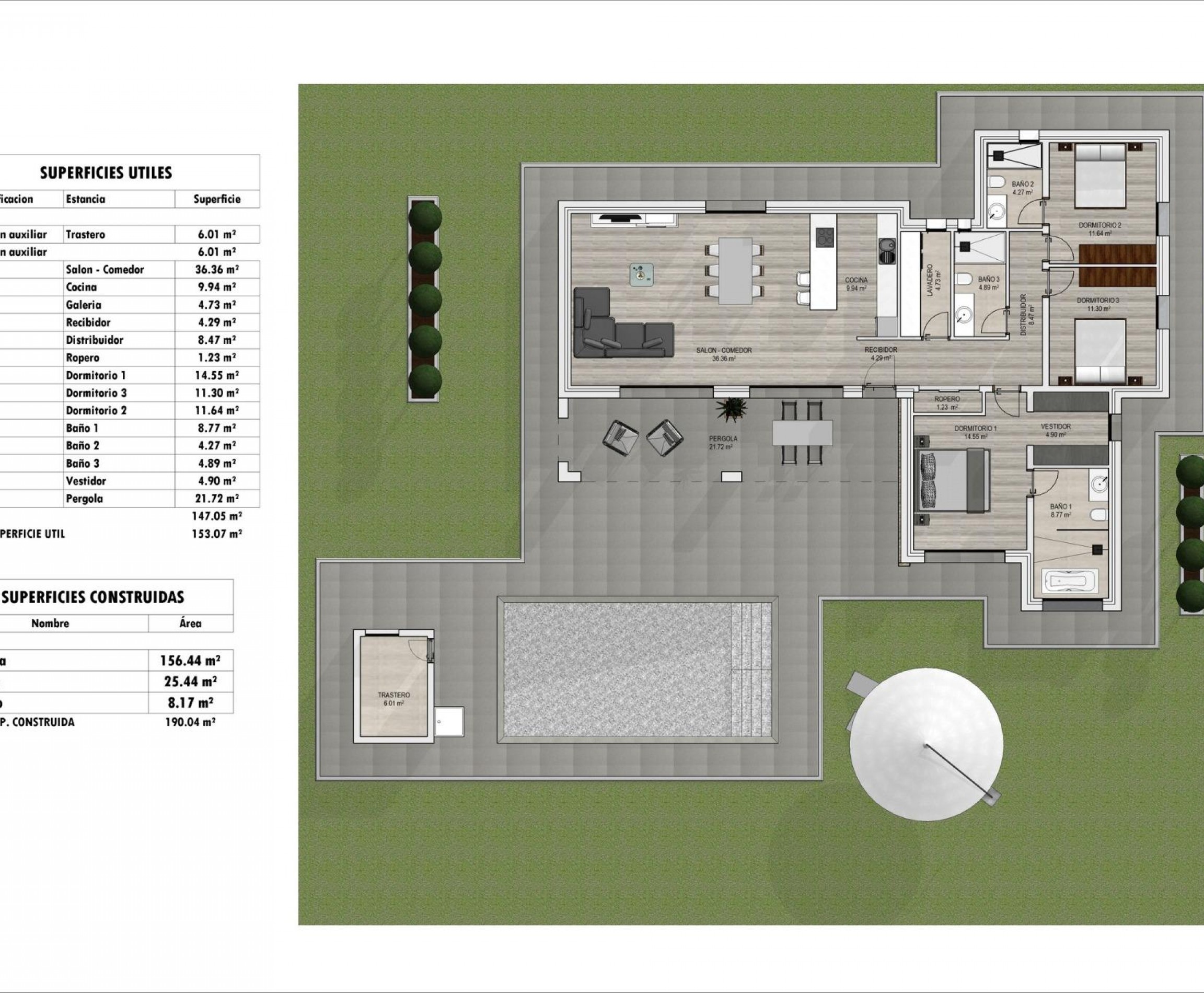 New Build - Villa - Aspe - Poligono 19