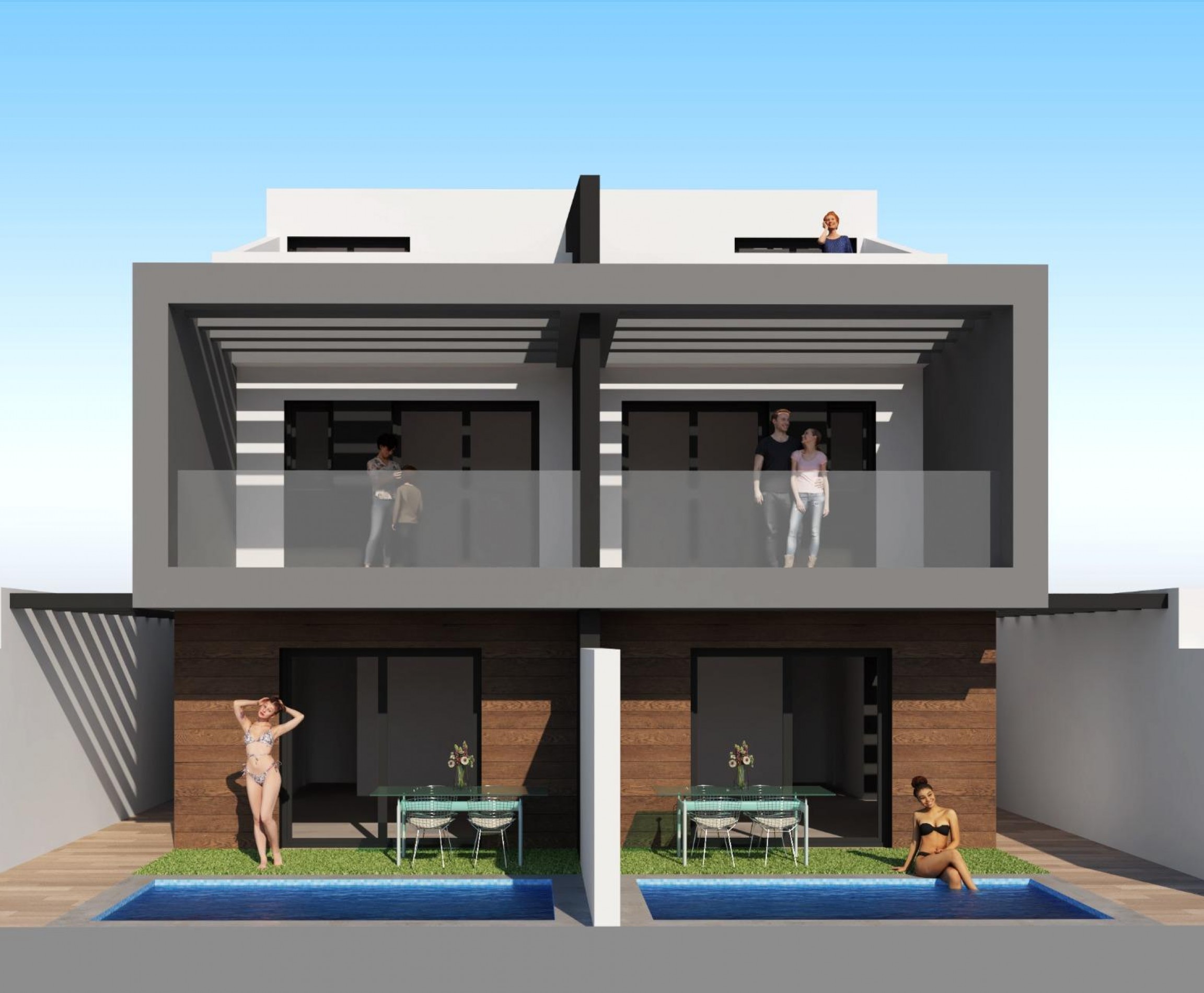 New Build - Villa - San Javier - Santiago de la Ribera