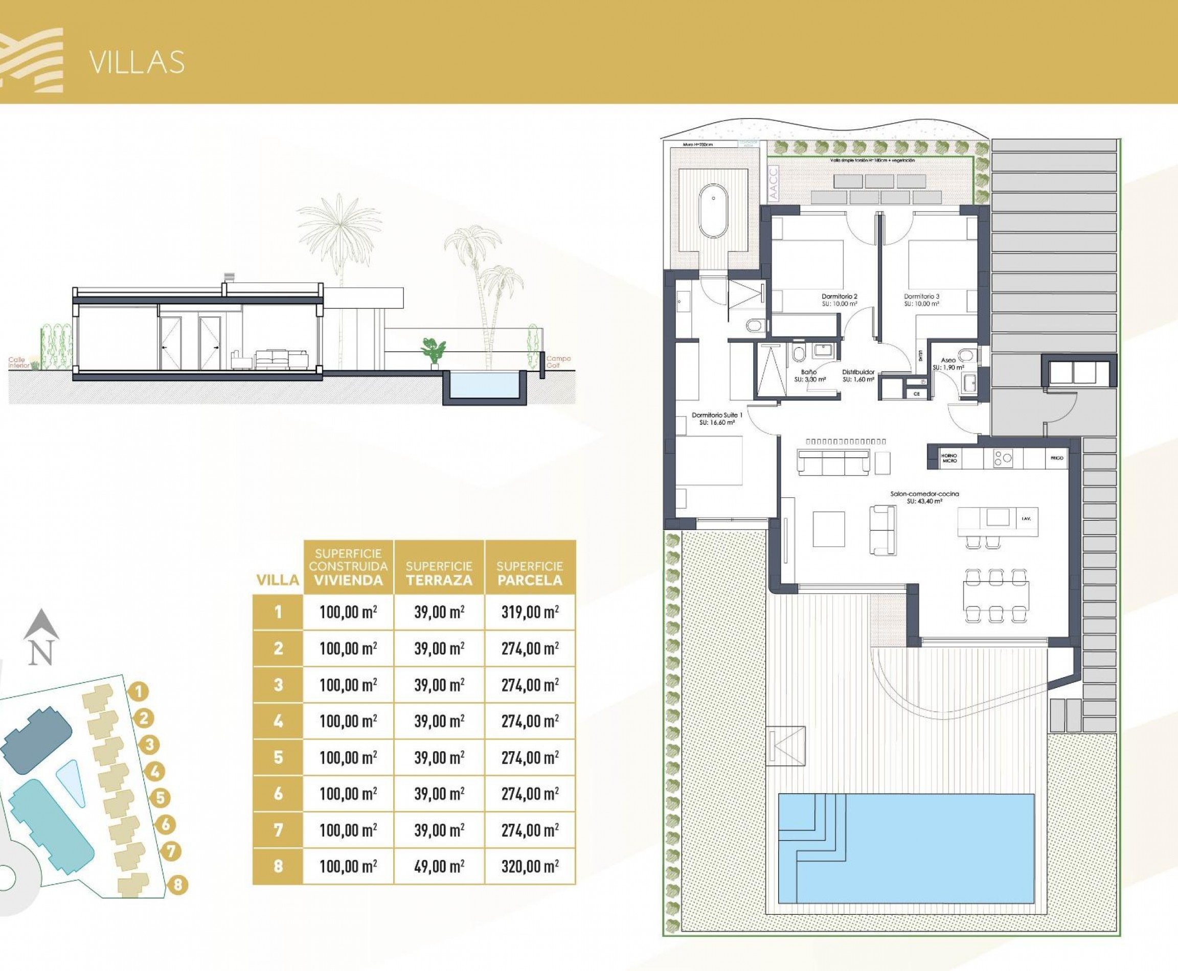 New Build - Villa - Los Alcázares - Serena Golf