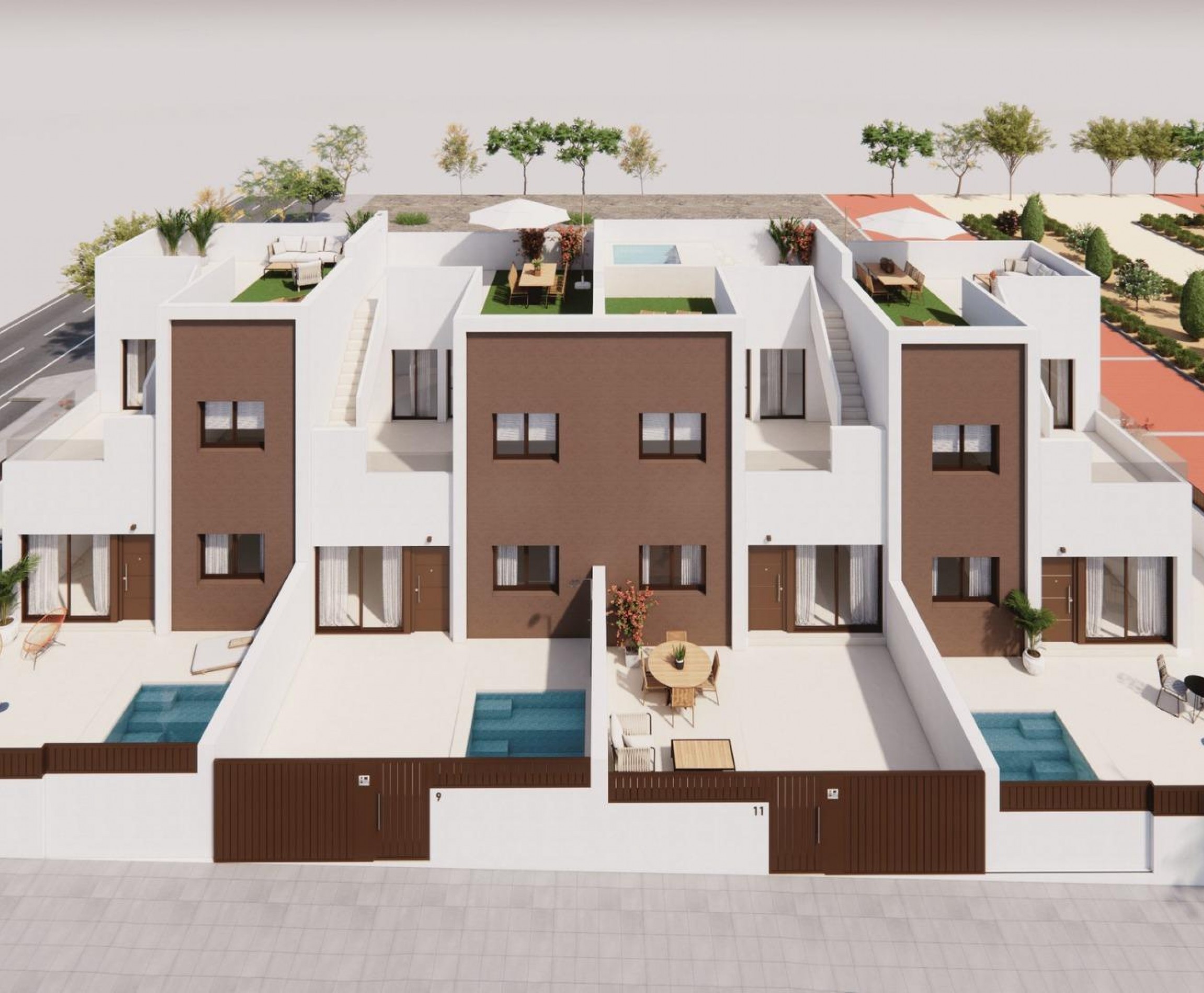 New Build - Town House - Pilar de la Horadada - Barrio los Segundas