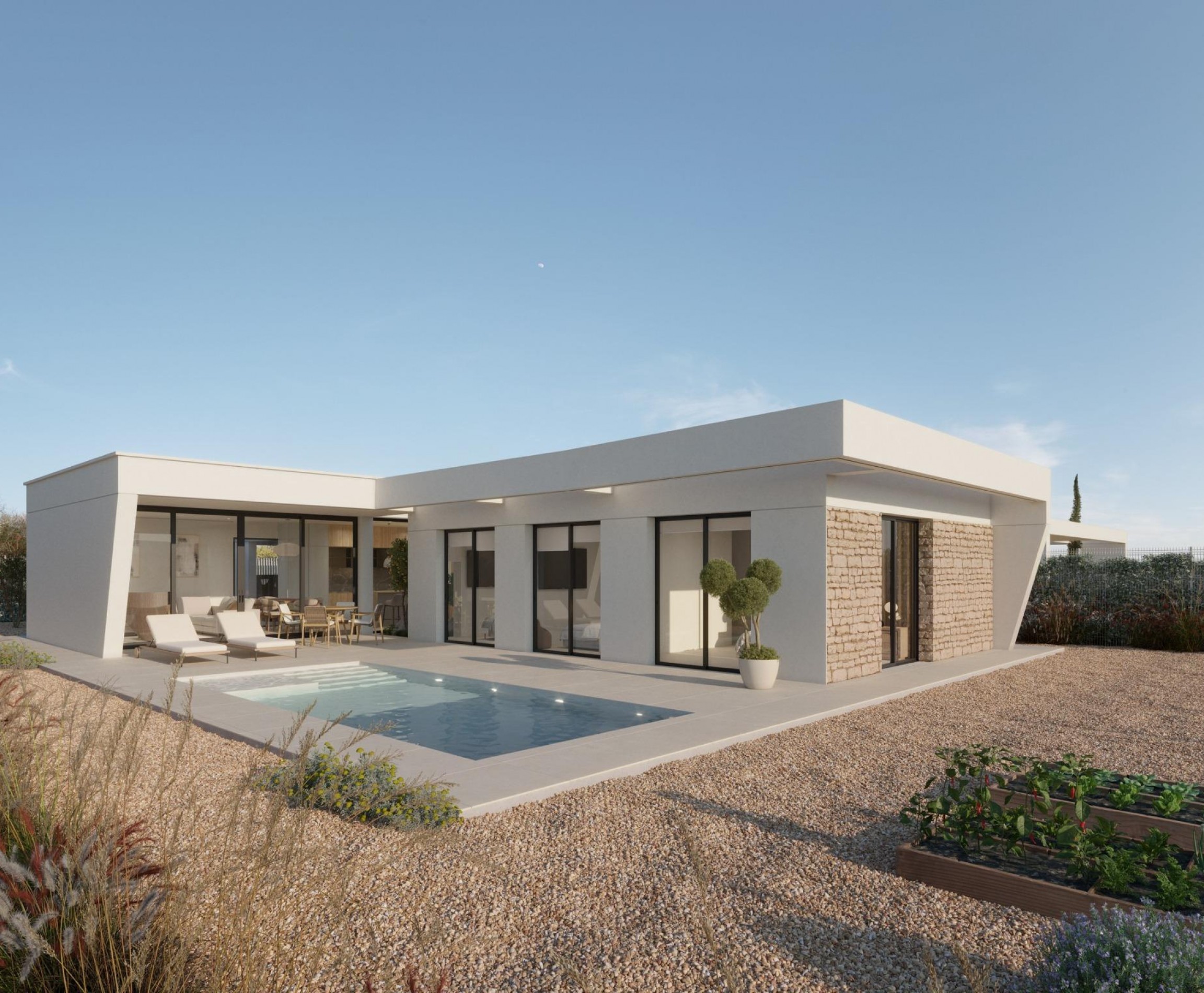 New Build - Villa - Fuente Álamo - Hacienda del Alamo