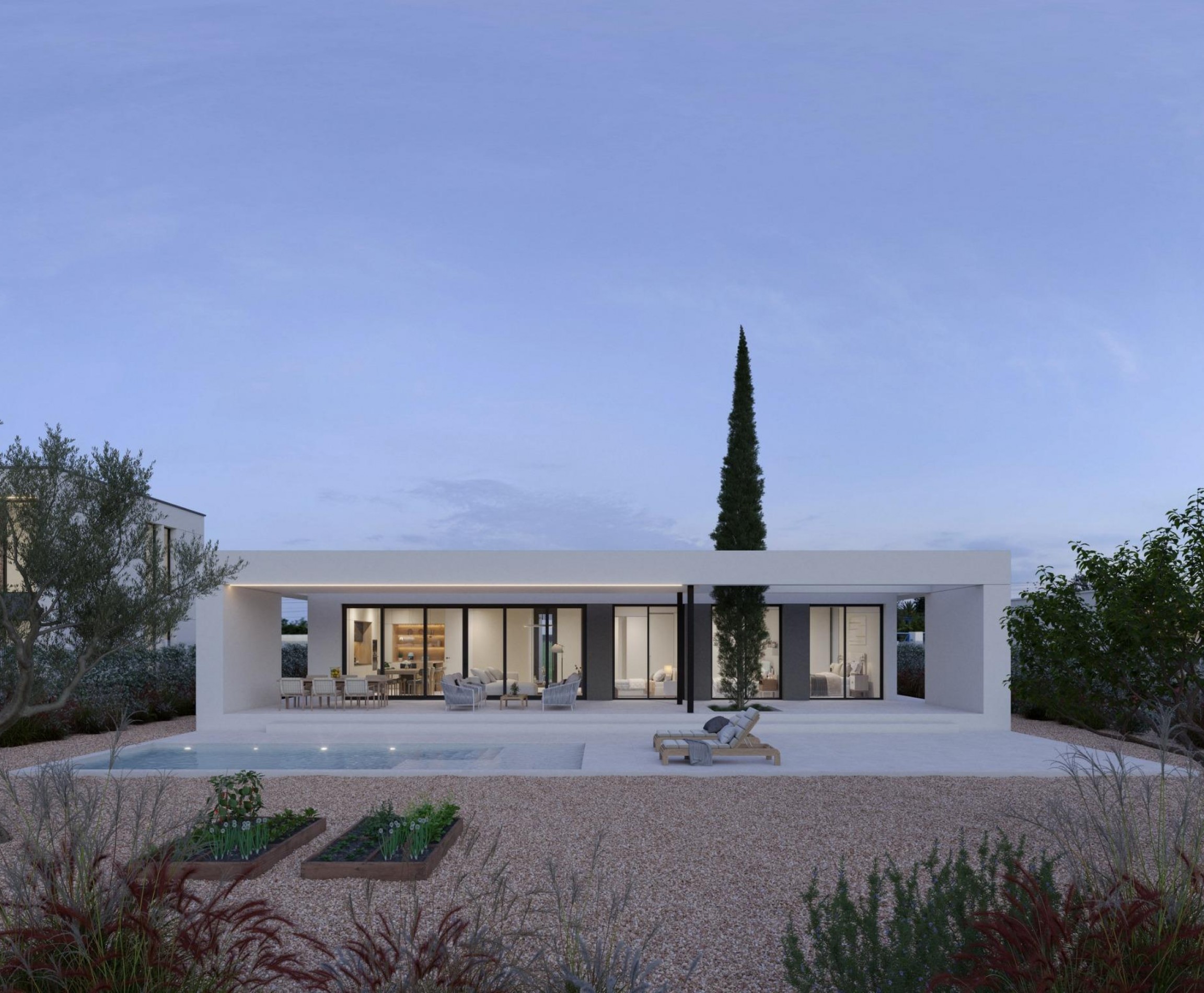 Villa - New Build - Fuente Álamo - Hacienda del Alamo