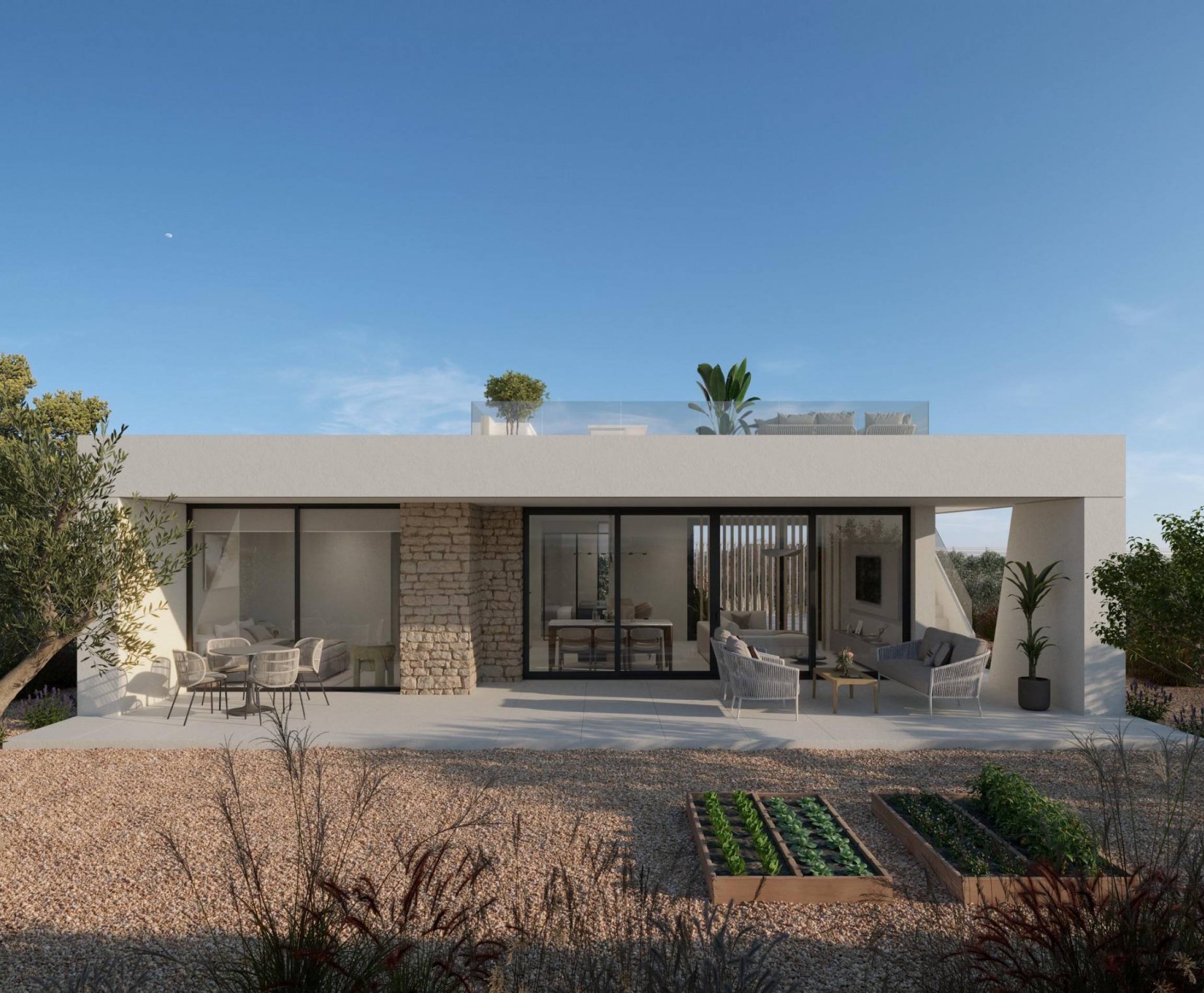 New Build - Villa - Fuente Álamo - Hacienda del Alamo