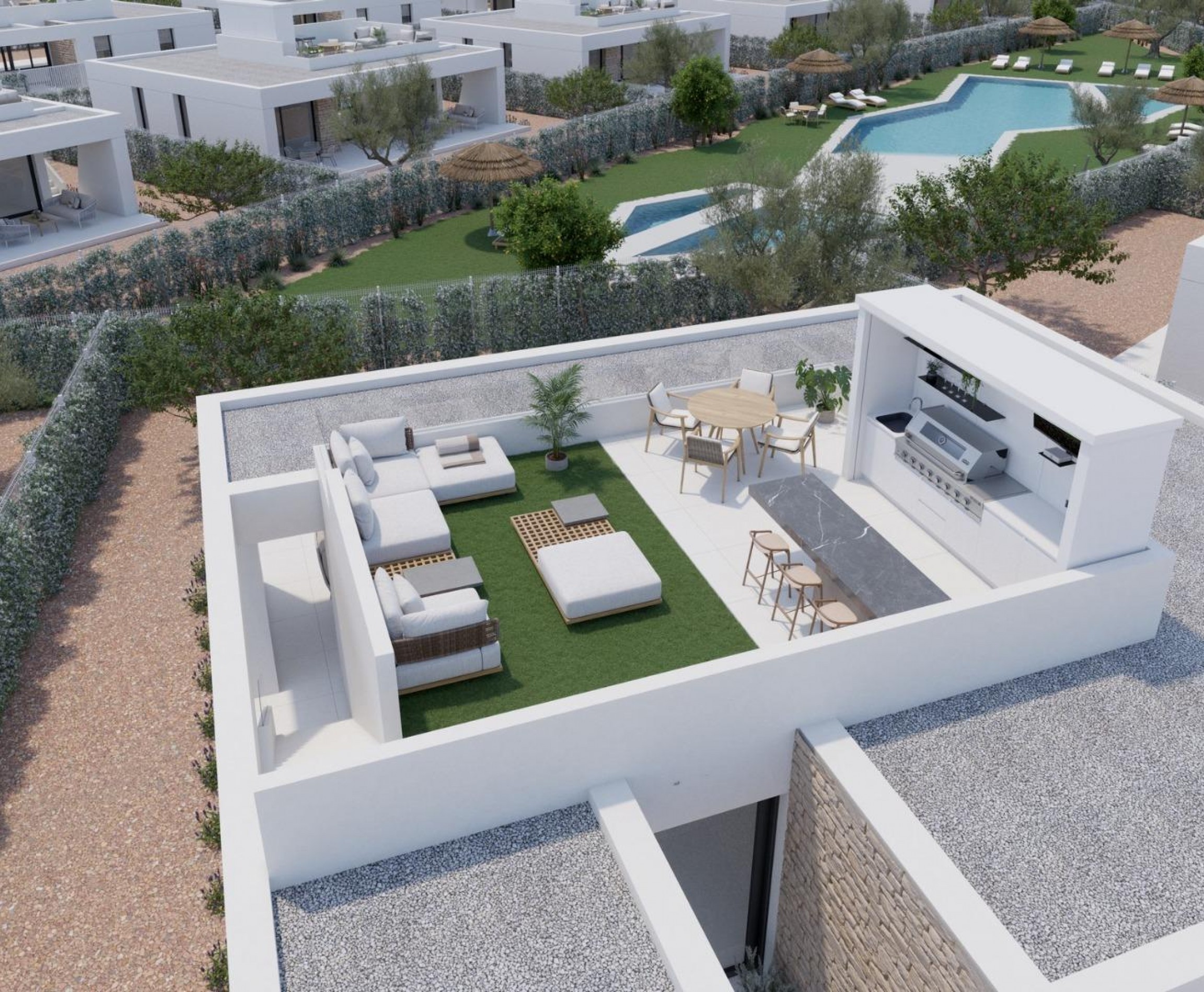 New Build - Villa - Fuente Álamo - Hacienda del Alamo