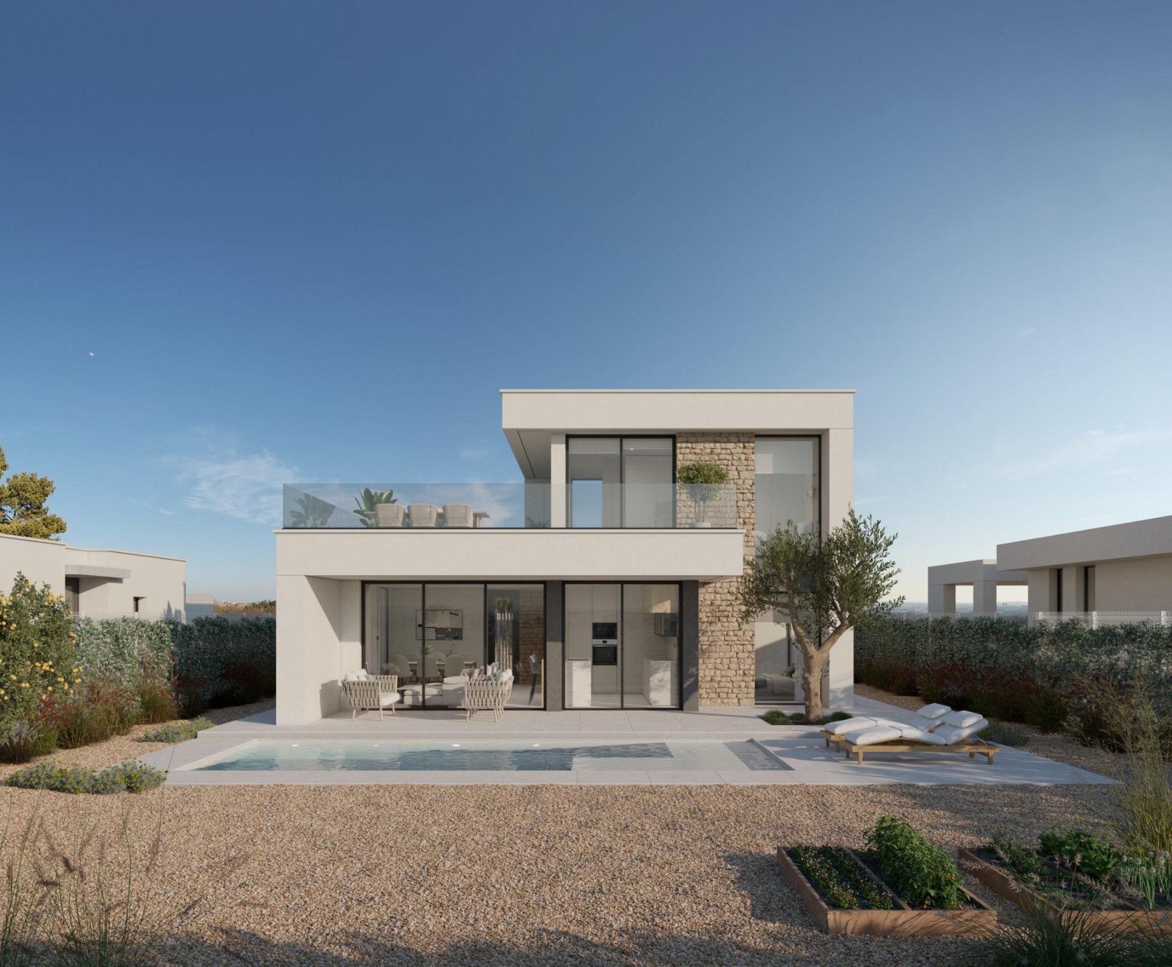 New Build - Villa - Fuente Álamo - Hacienda del Alamo