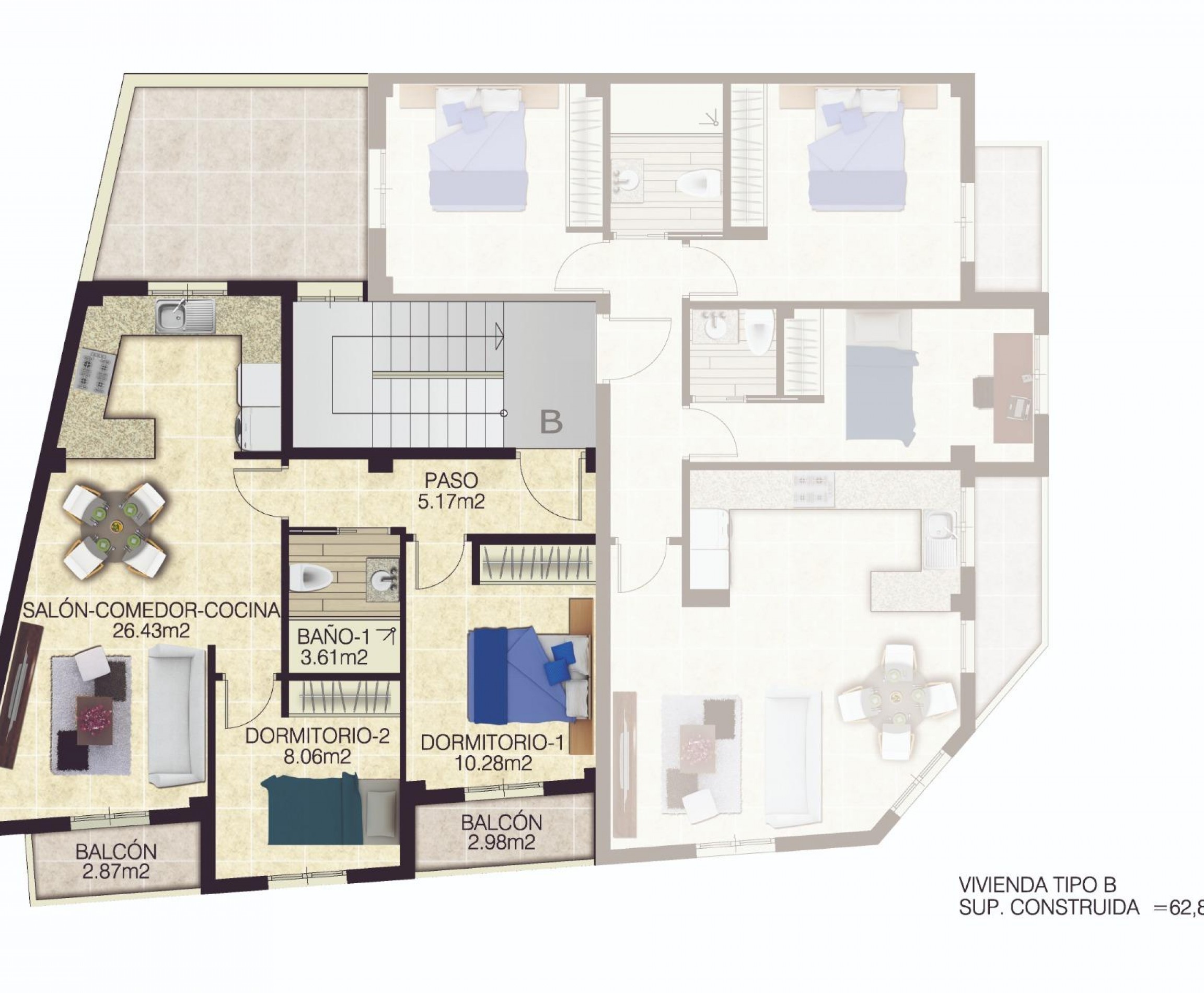 New Build - Apartment - Jacarilla - pueblo