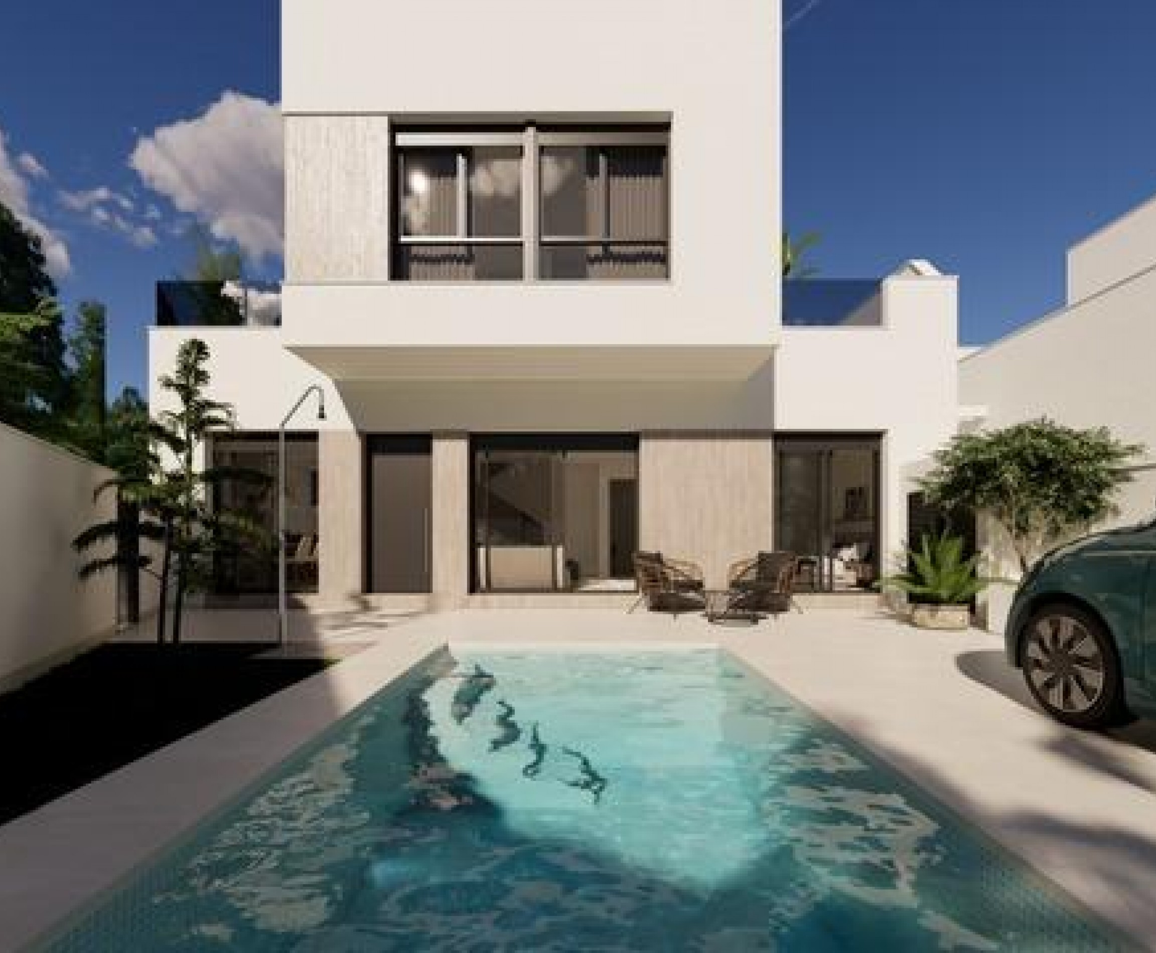 New Build - Villa - San Fulgencio - Polideportivo