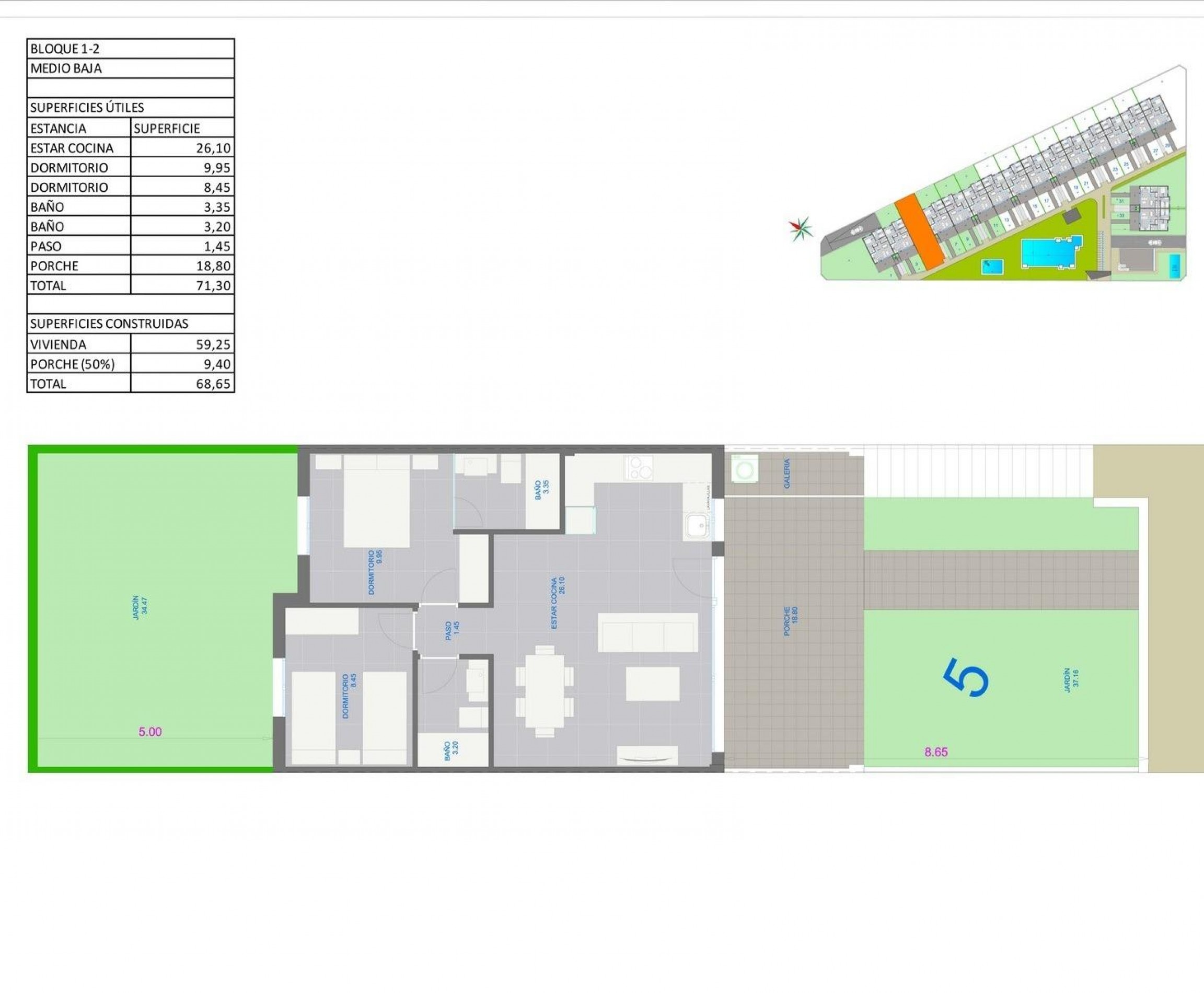 New Build - Bungalow - Pilar de la Horadada - pueblo