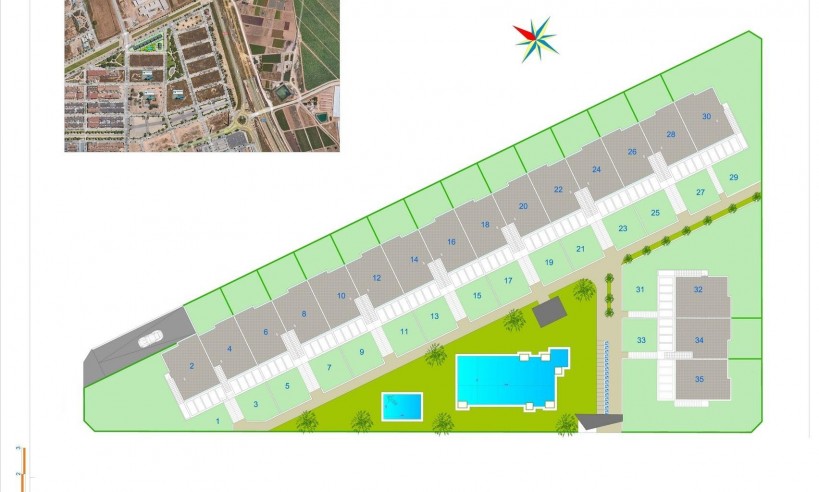 New Build - Bungalow - Pilar de la Horadada - pueblo