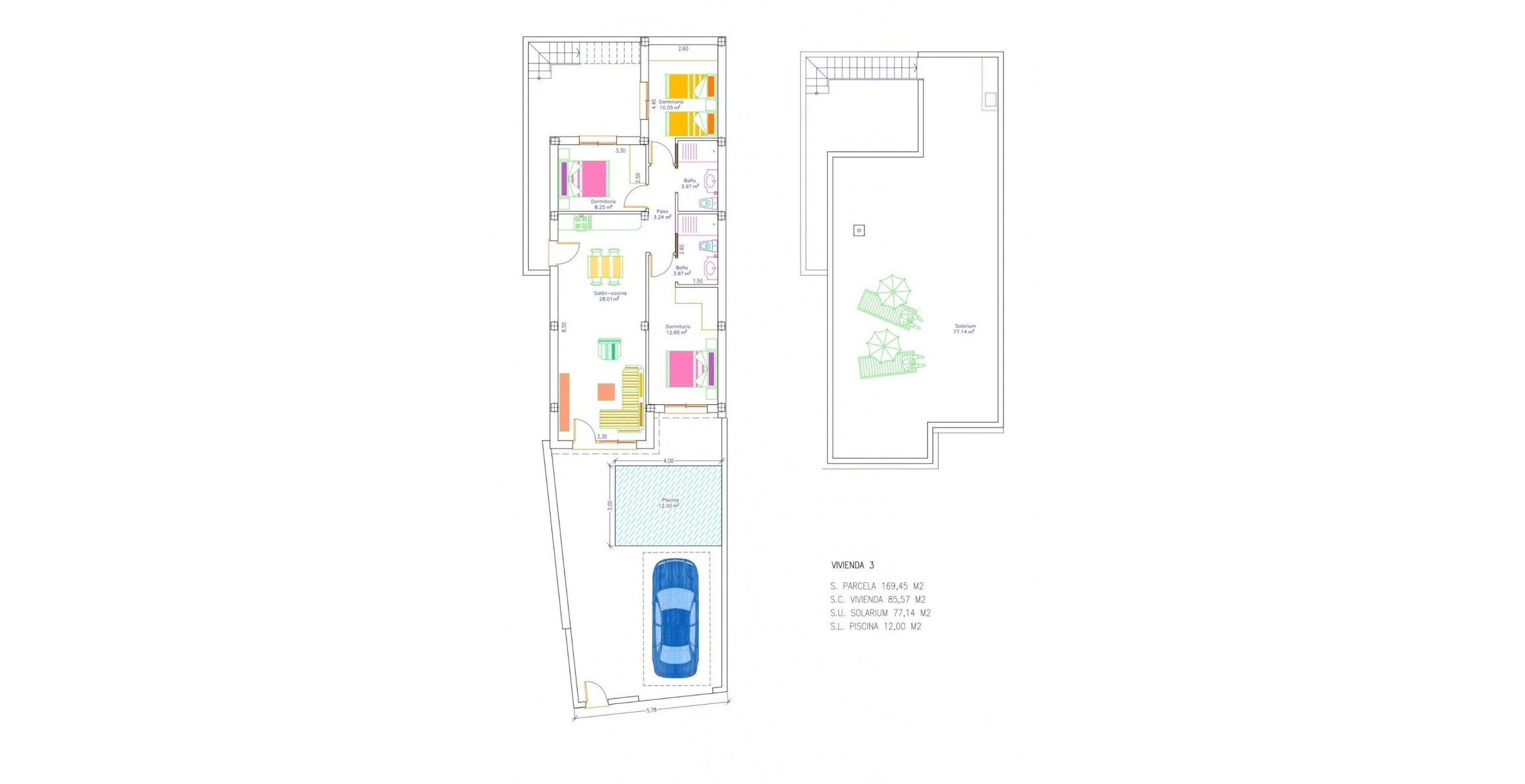 New Build - Villa - San Javier - pueblo