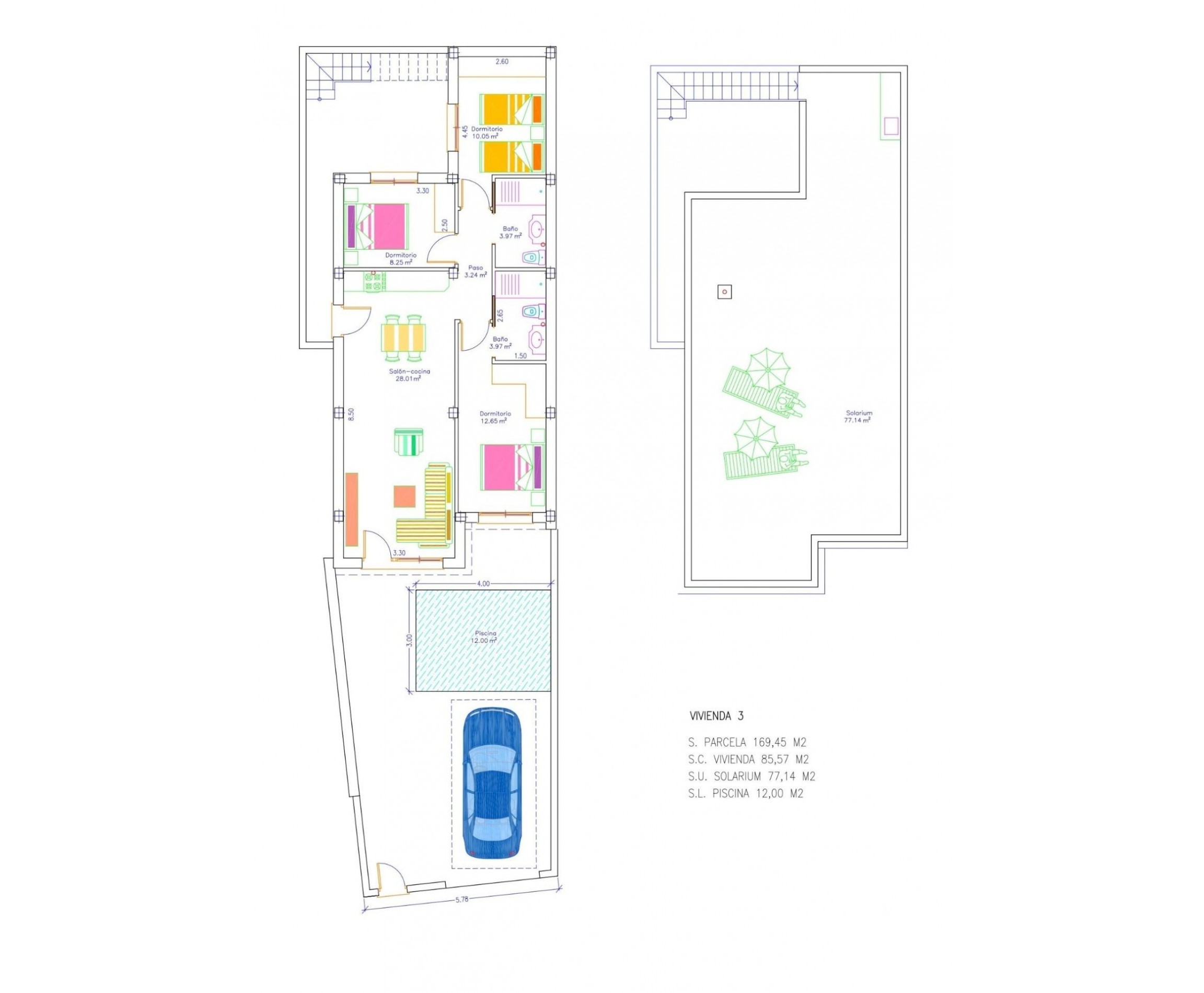 New Build - Villa - San Javier - pueblo