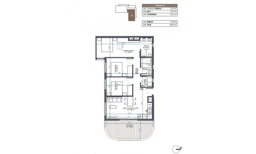 New Build - Apartment - Guardamar del Segura - Camino del Puerto