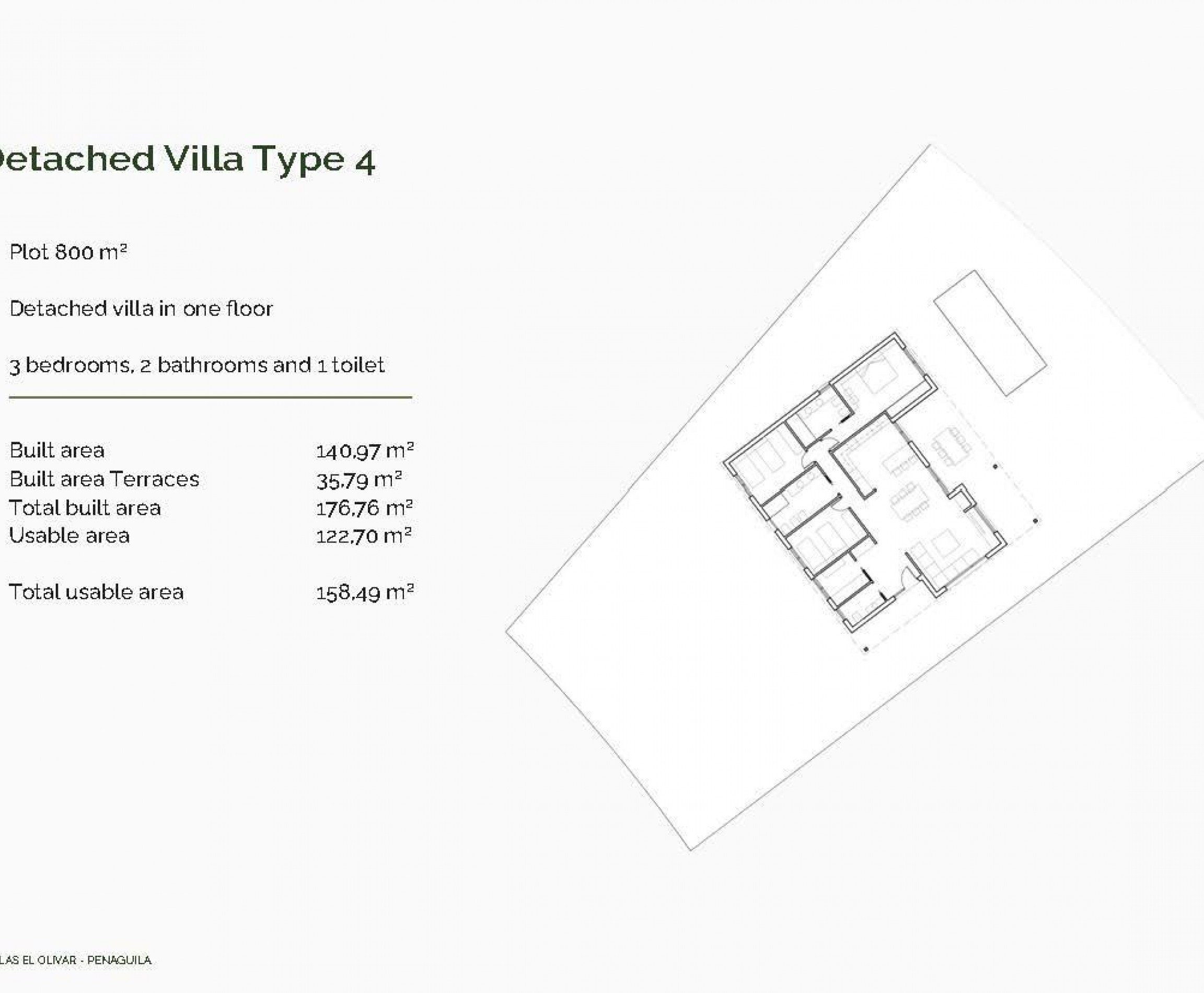 New Build - Villa - Penaguila - El Olivar