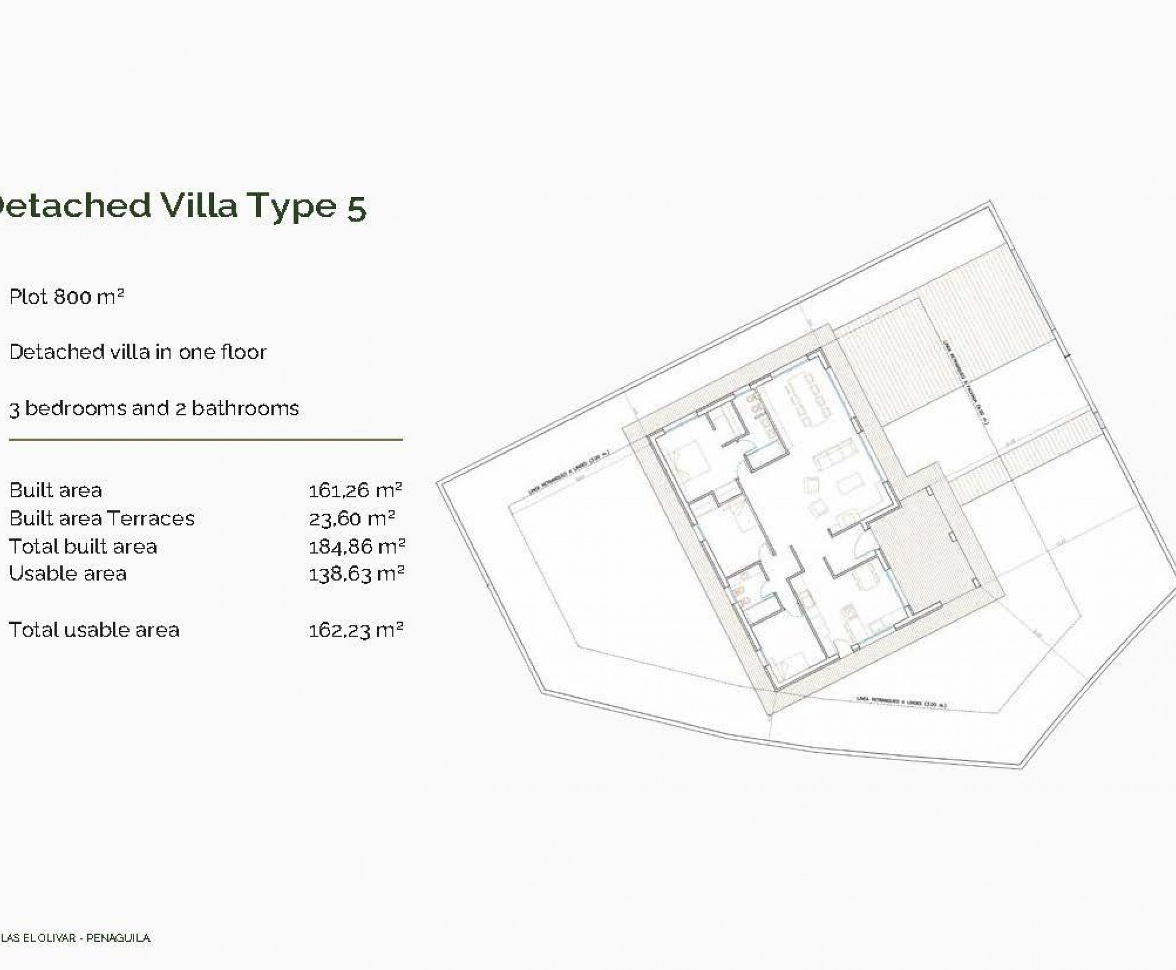 New Build - Villa - Penaguila - El Olivar