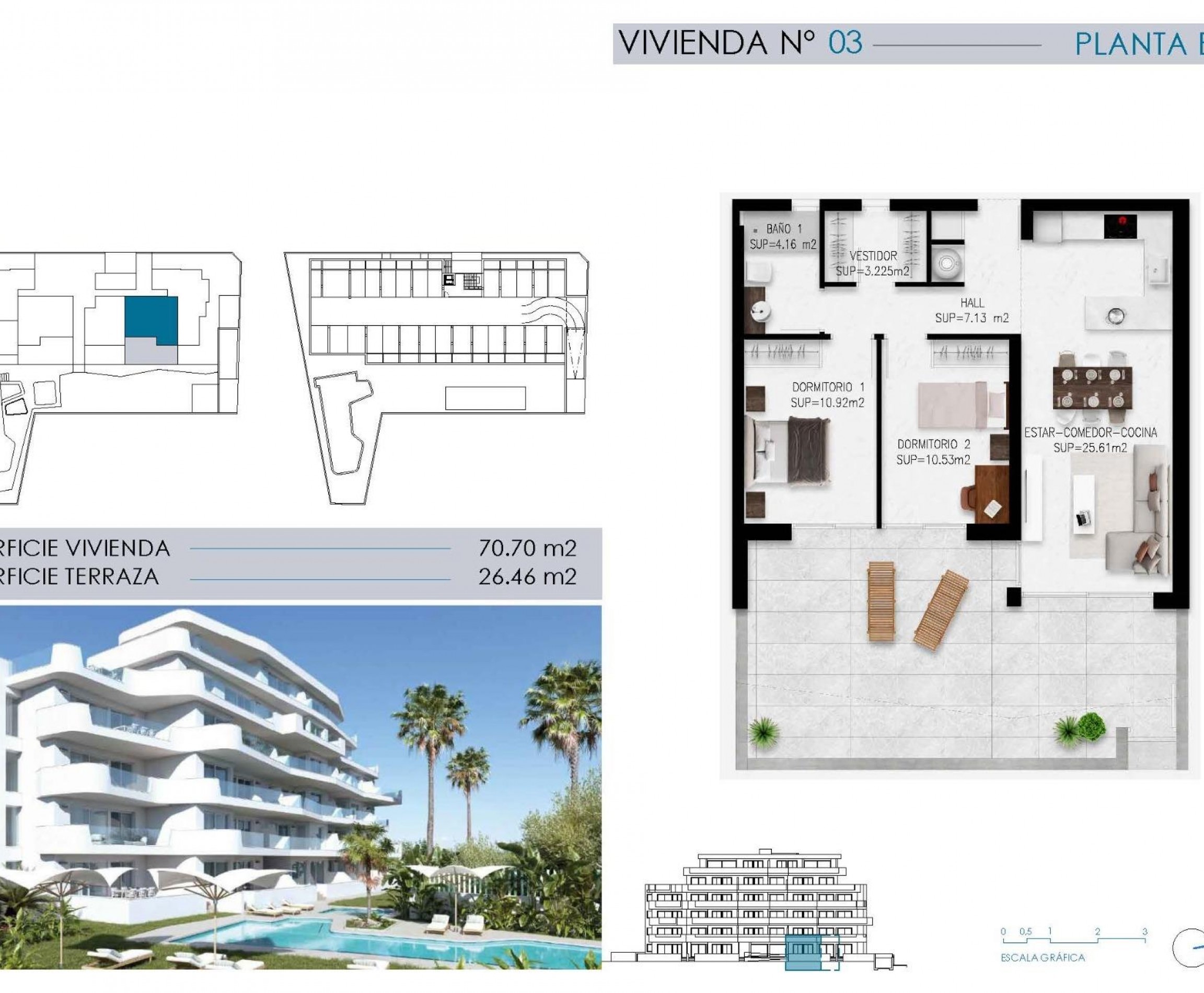 New Build - Apartment - Pilar de la Horadada - Mil Palmeras