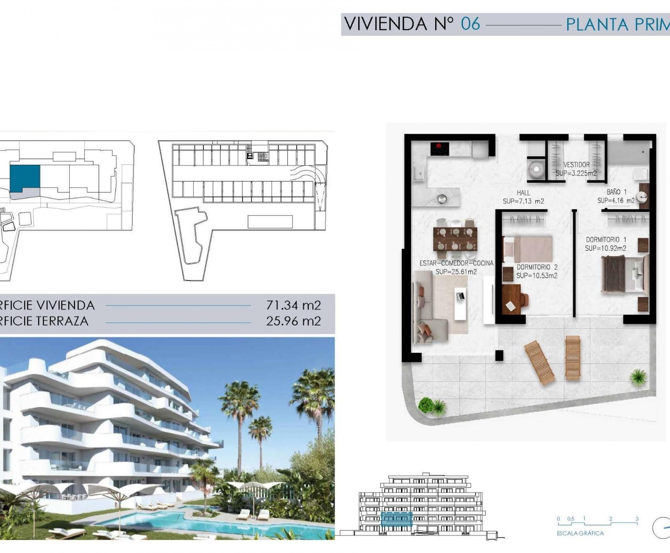 New Build - Apartment - Pilar de la Horadada - Mil Palmeras