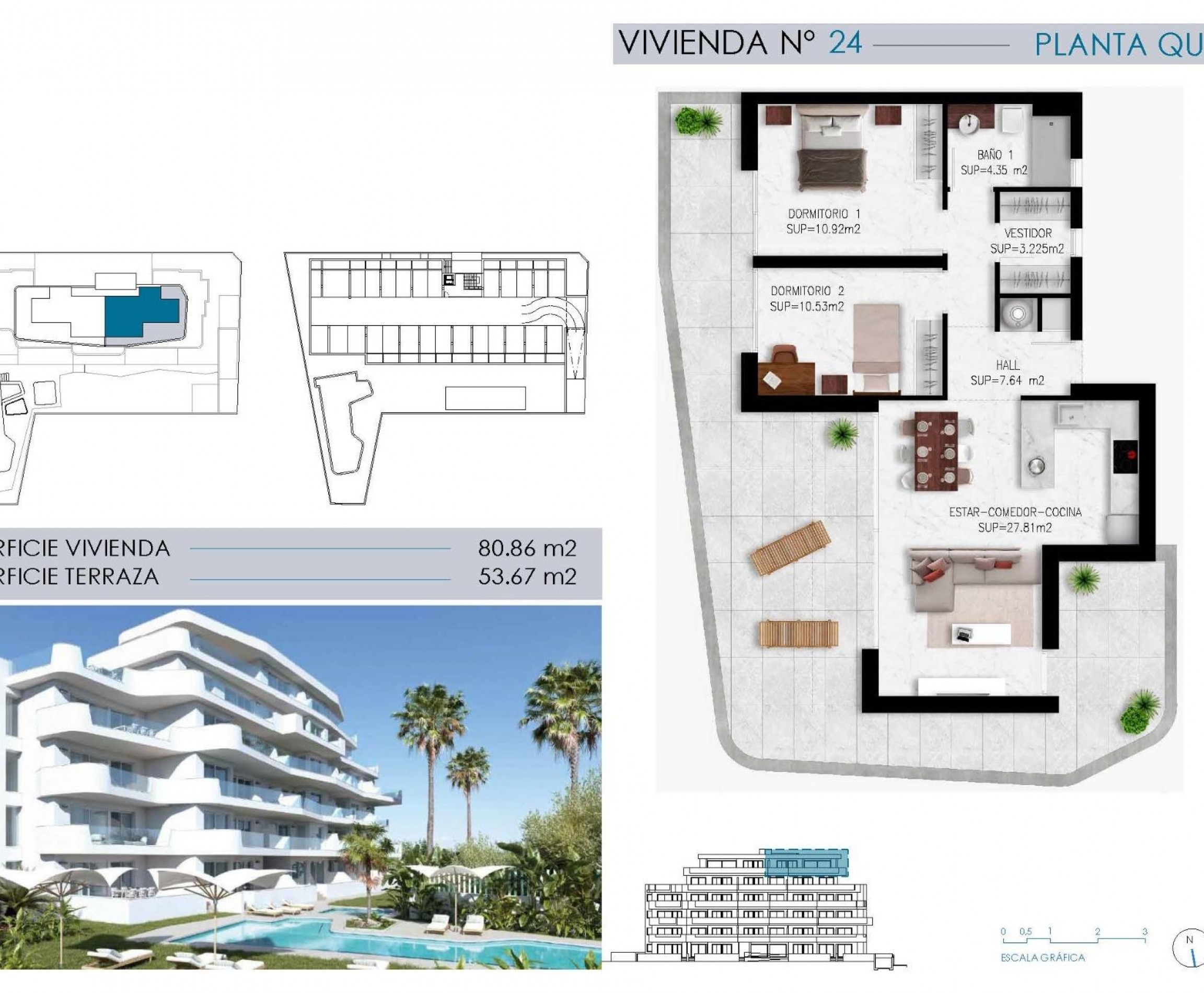 New Build - Penthouse - Pilar de la Horadada - Mil Palmeras