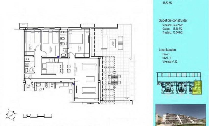 Nybyggnation - Apartment - Vera - Vera Playa