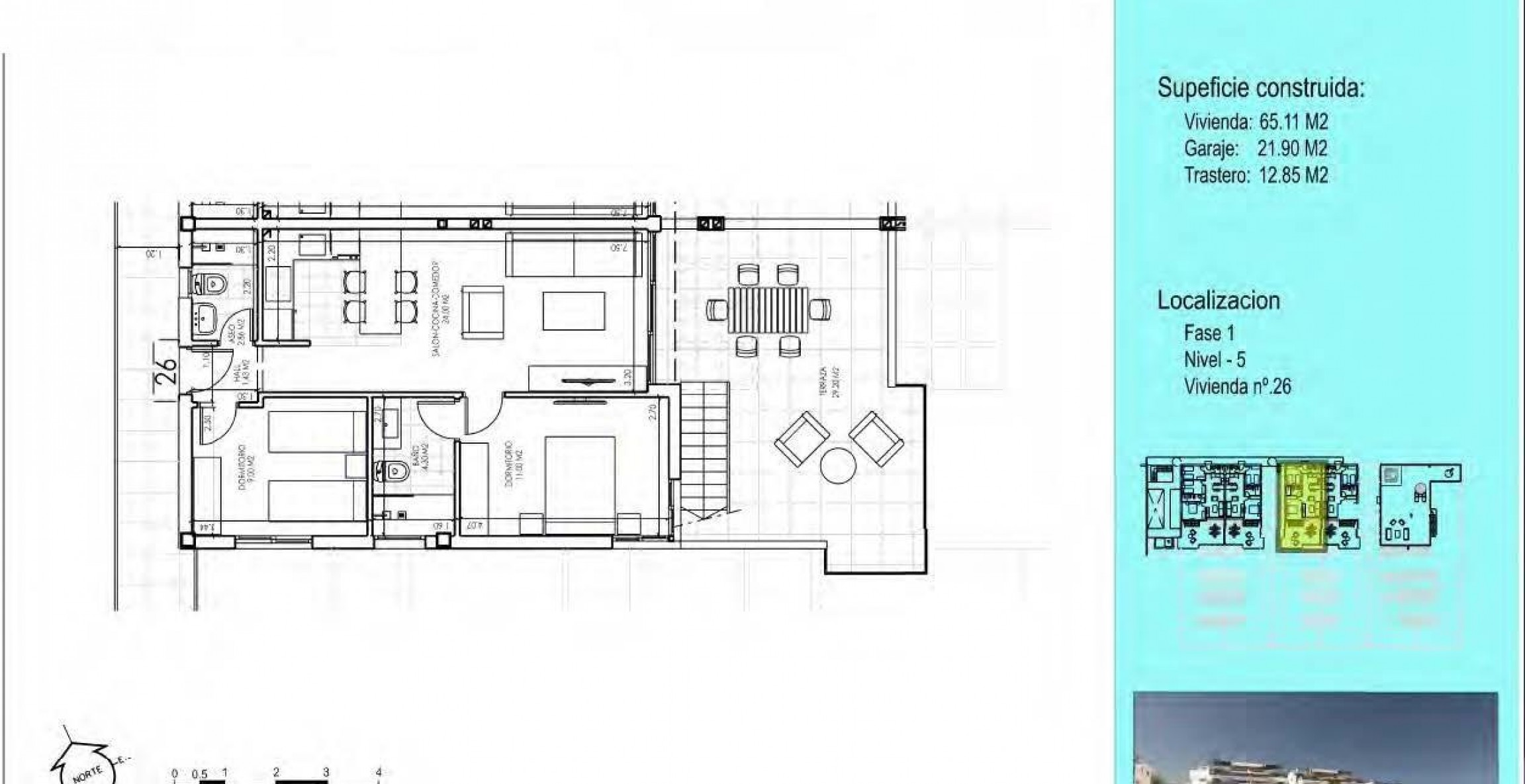 New Build - Penthouse - Vera - Vera Playa
