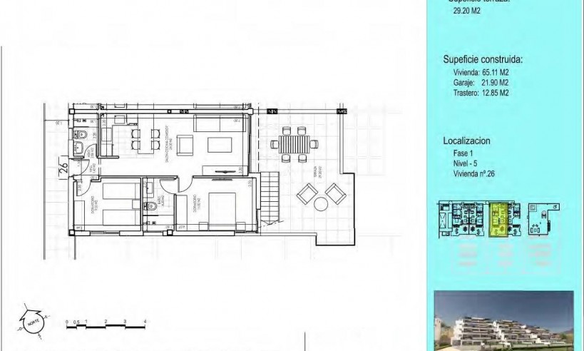 New Build - Penthouse - Vera - Vera Playa