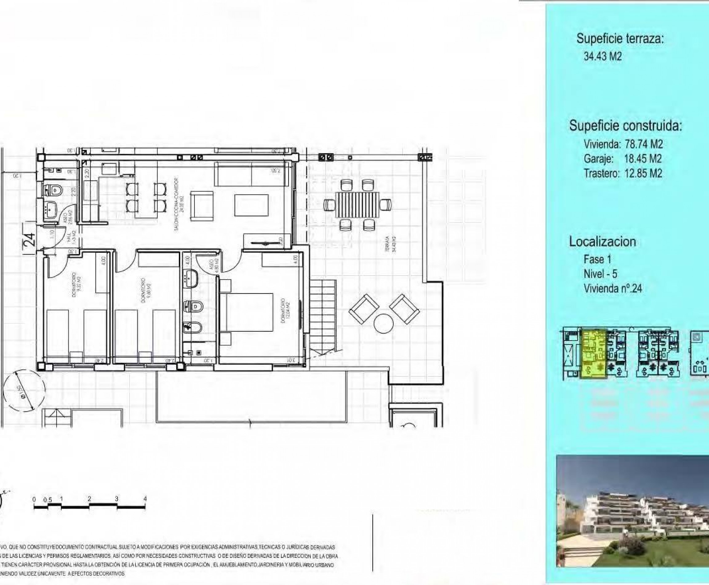 New Build - Penthouse - Vera - Vera Playa