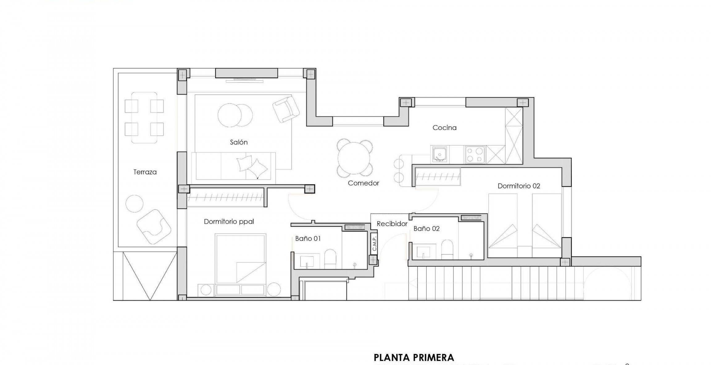 New Build - Apartment - Torre Pacheco - Santa Rosalía