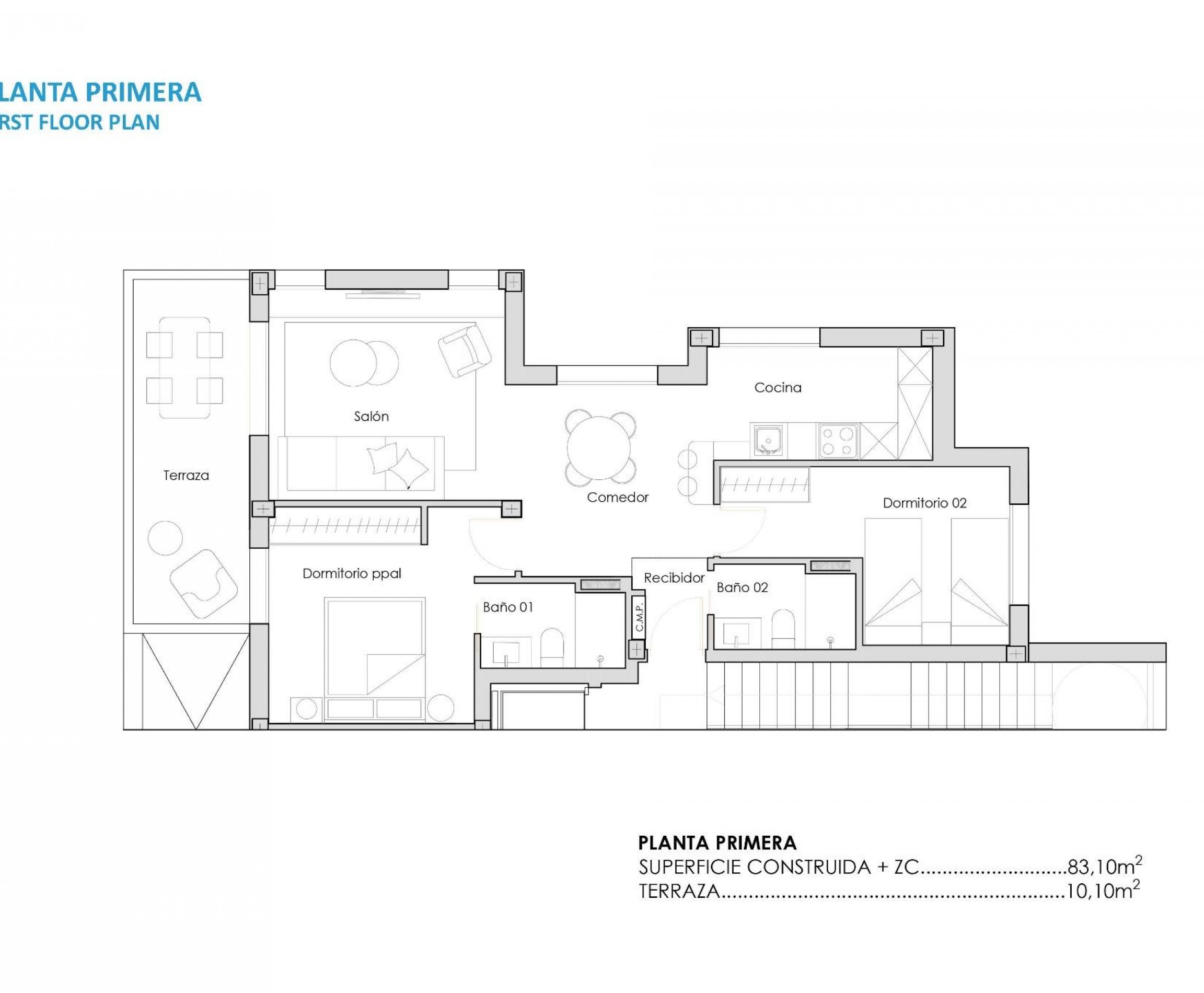 New Build - Apartment - Torre Pacheco - Santa Rosalía