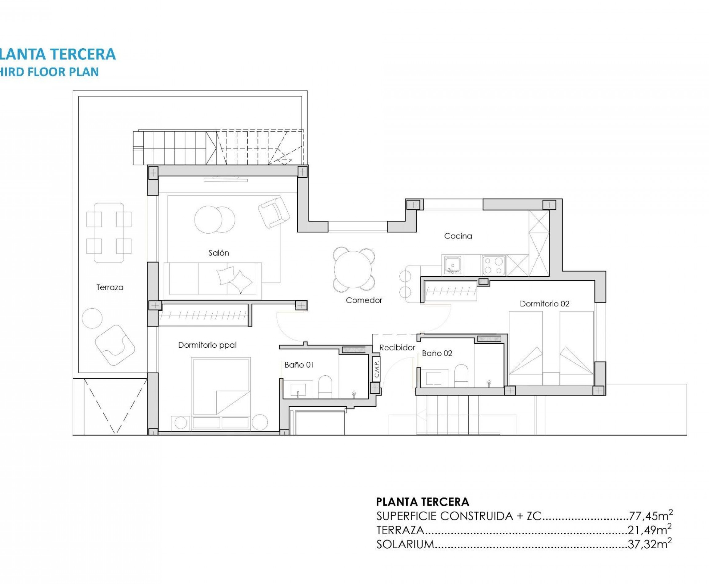 New Build - Penthouse - Torre Pacheco - Santa Rosalía