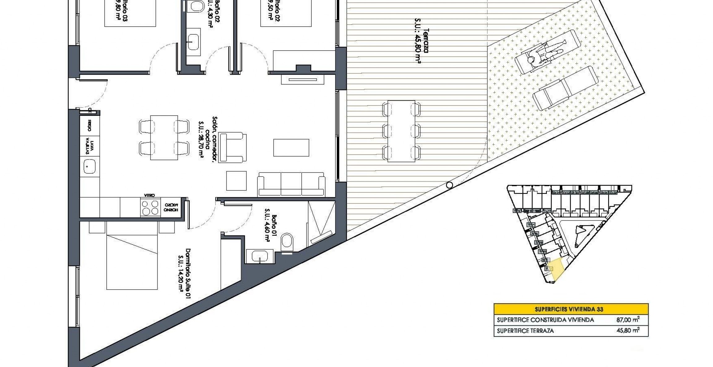 New Build - Bungalow - San Fulgencio - Pueblo