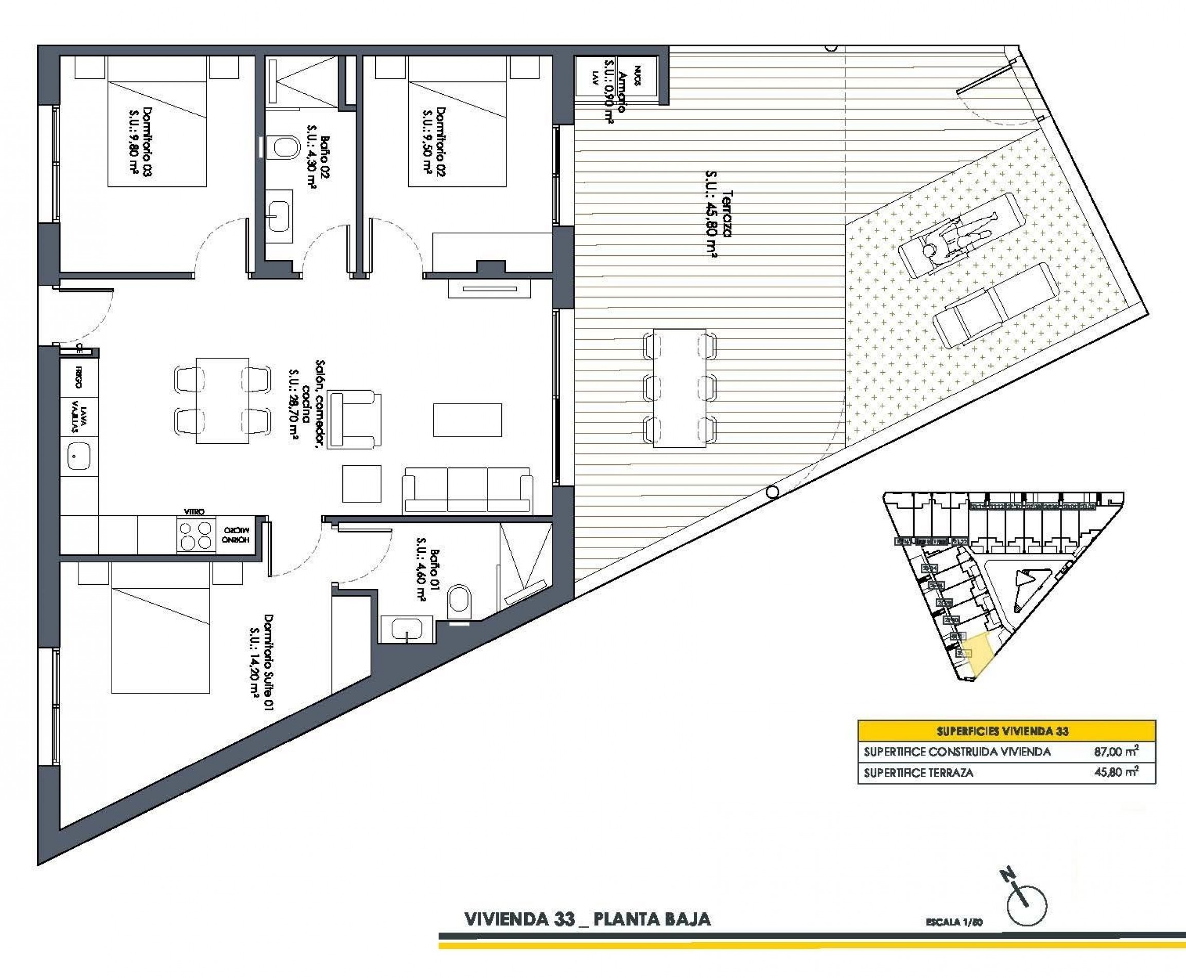 New Build - Bungalow - San Fulgencio - Pueblo