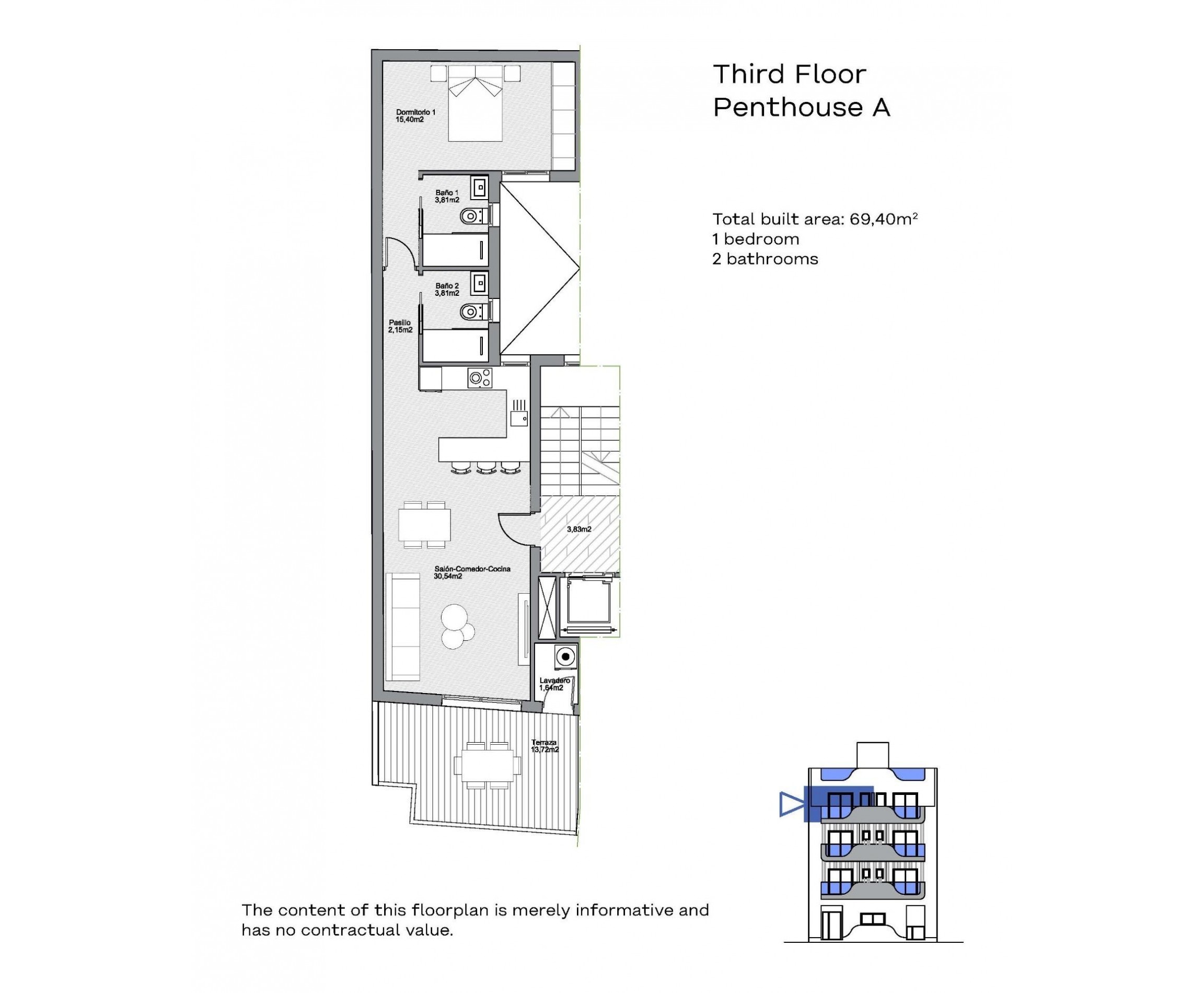 New Build - Penthouse - Torrevieja - Centro