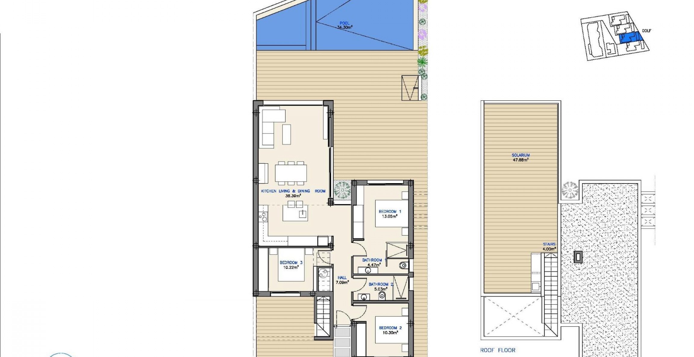 New Build - Villa - Los Alcázares - Serena Golf