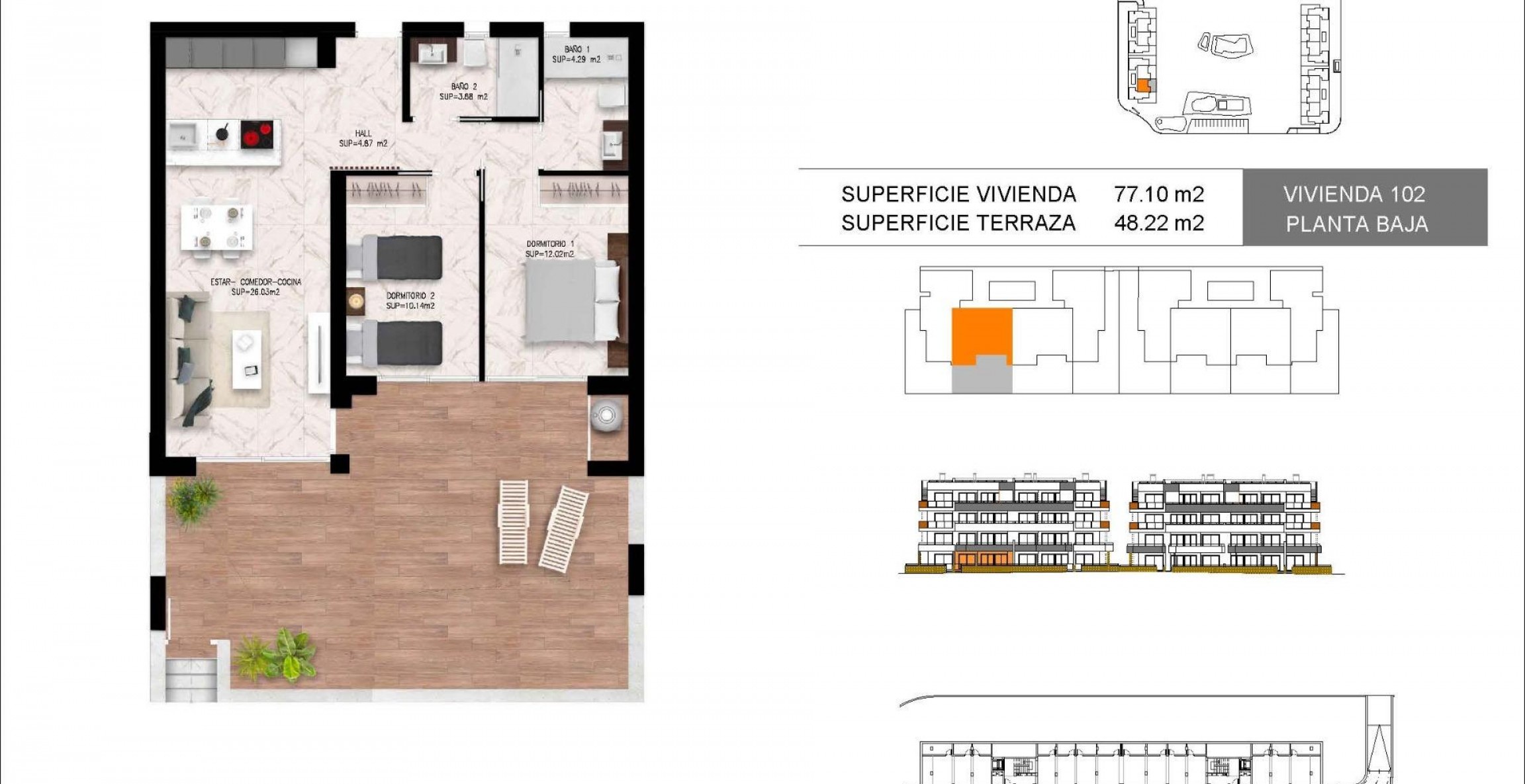 New Build - Apartment - Torrevieja - La Siesta