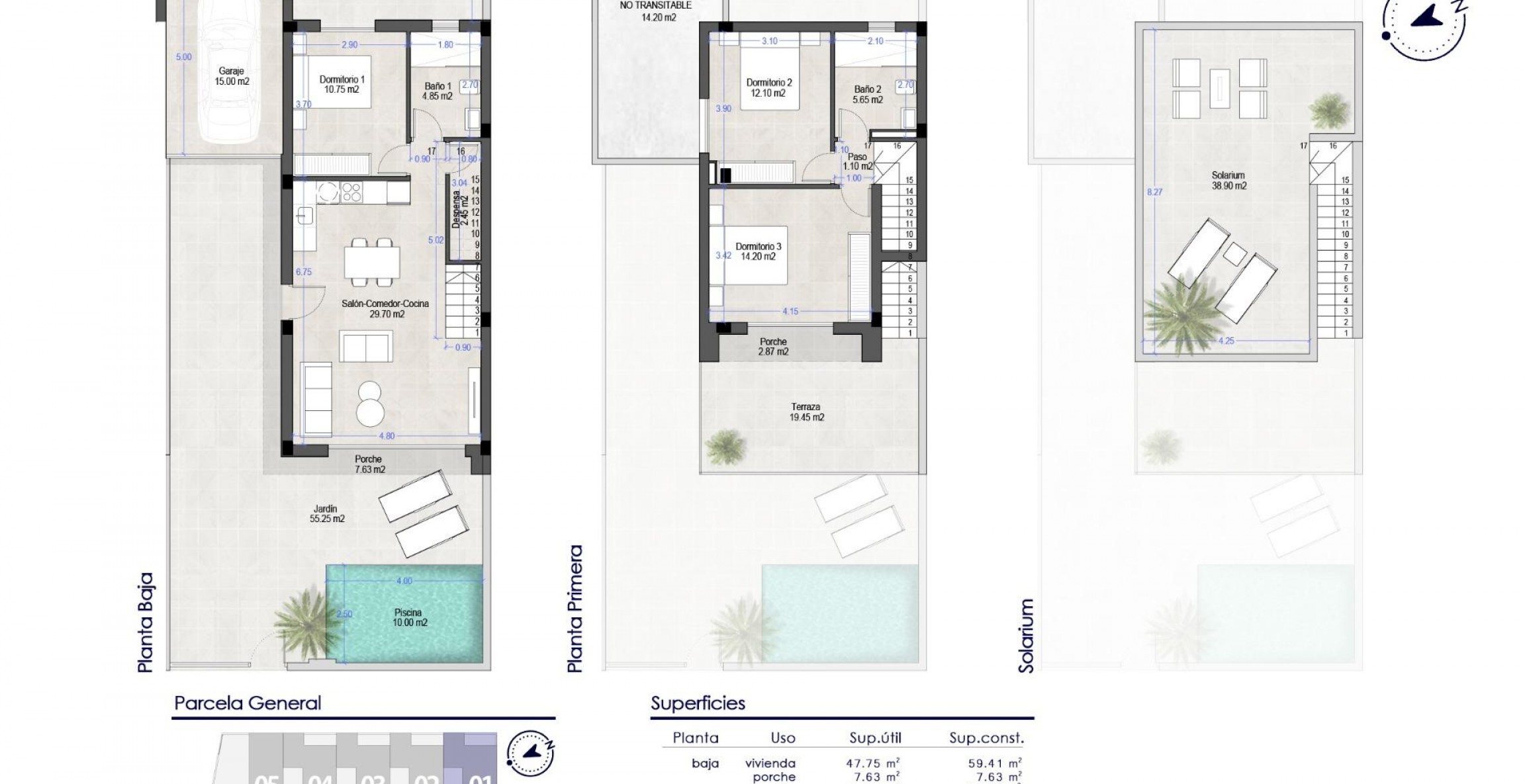 New Build - Villa - San Pedro del Pinatar - Polideportivo