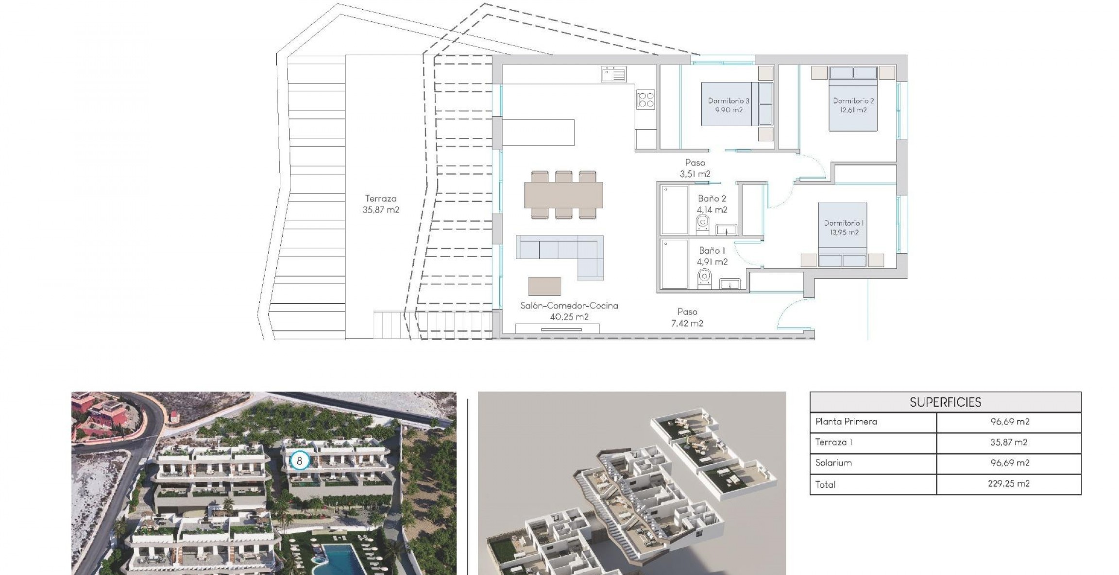 New Build - Bungalow - Finestrat - Balcón de Finestrat