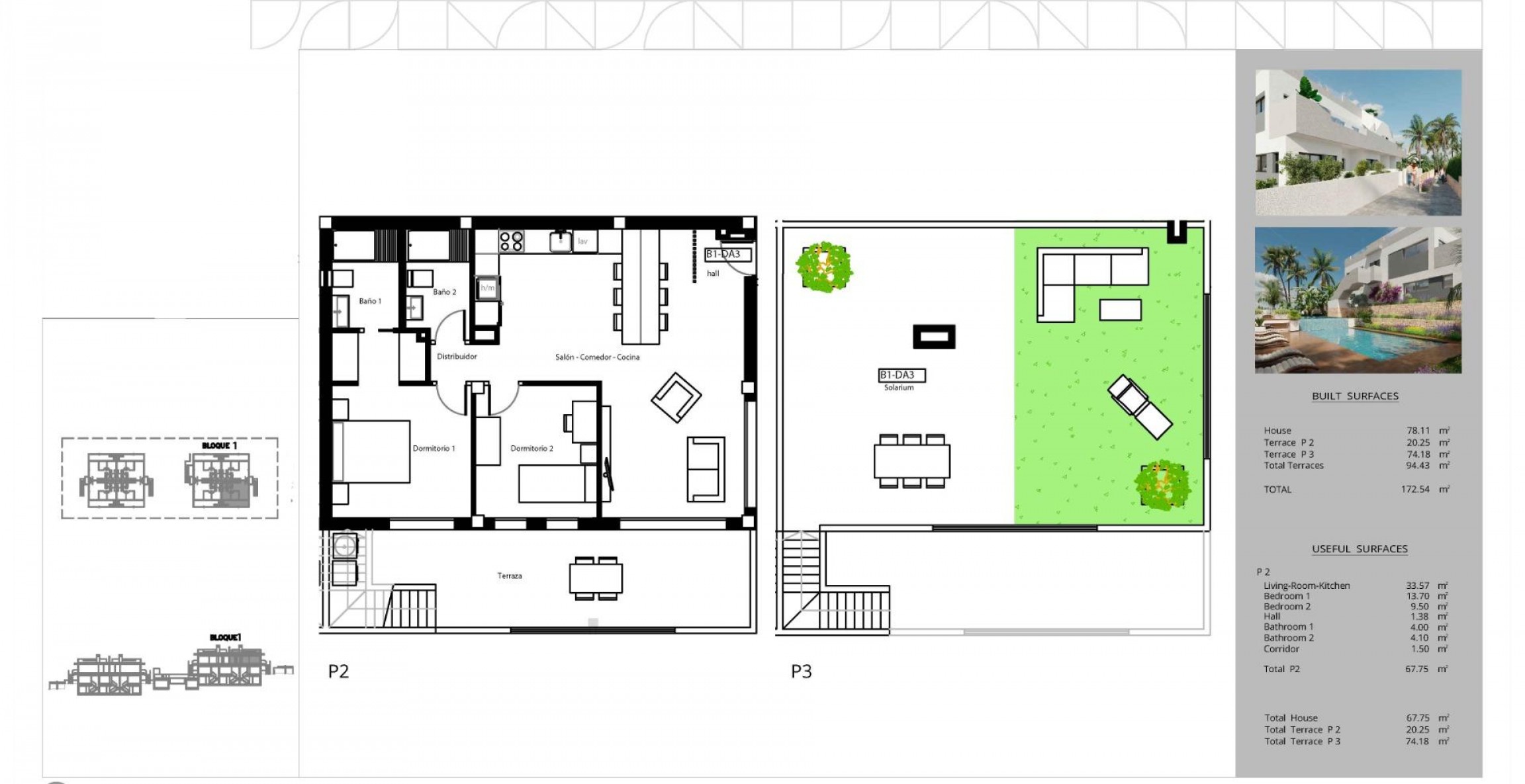 New Build - Bungalow - Torrevieja - Lago Jardín II
