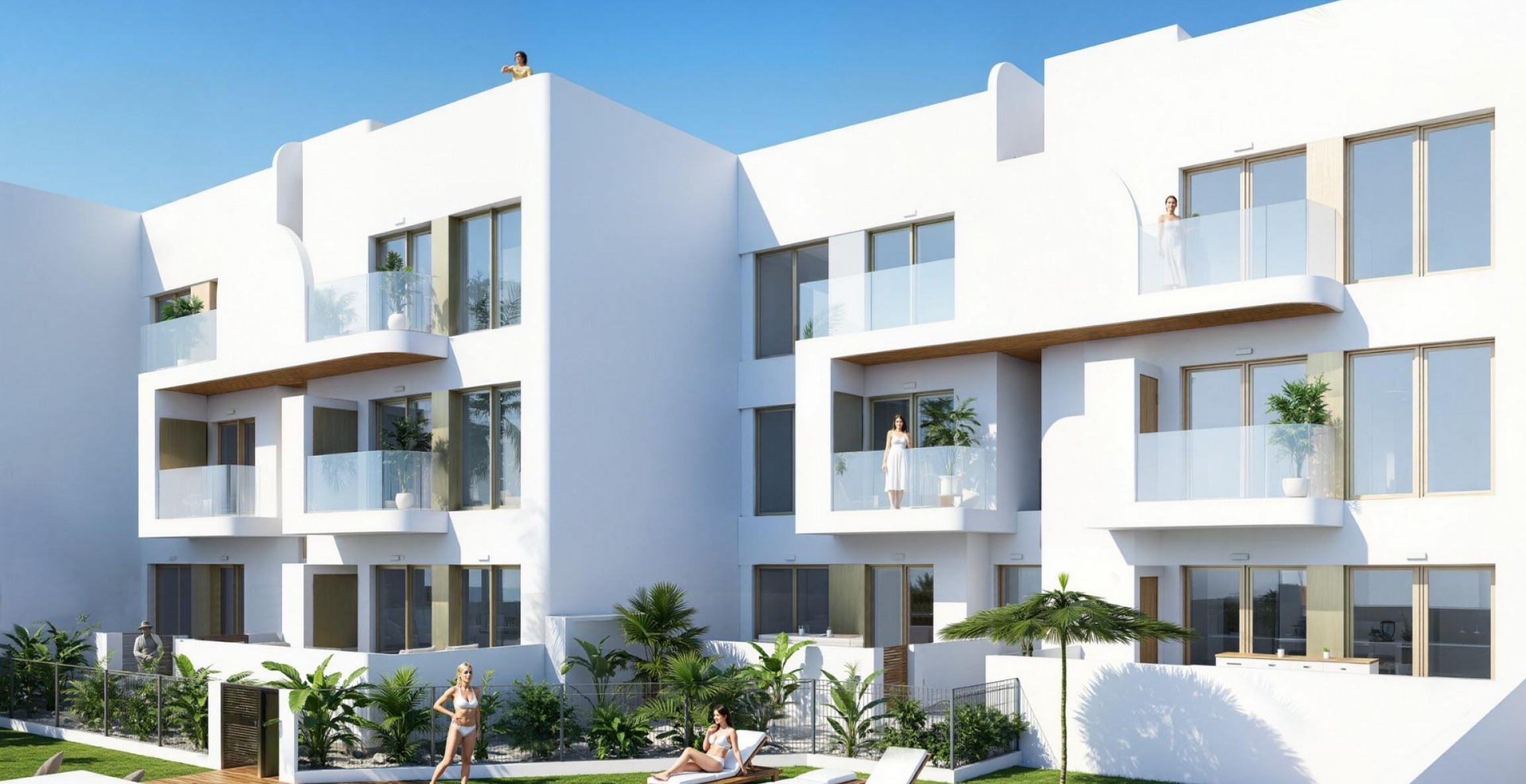 New Build - Apartment - Los Alcázares - Serena Golf