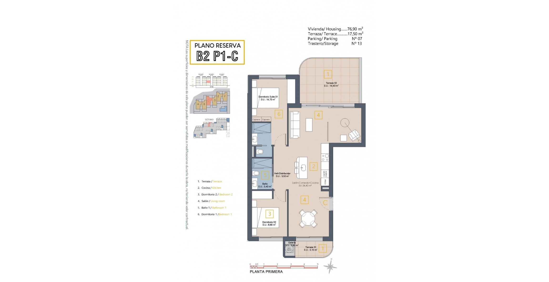 New Build - Apartment - Los Alcázares - Serena Golf